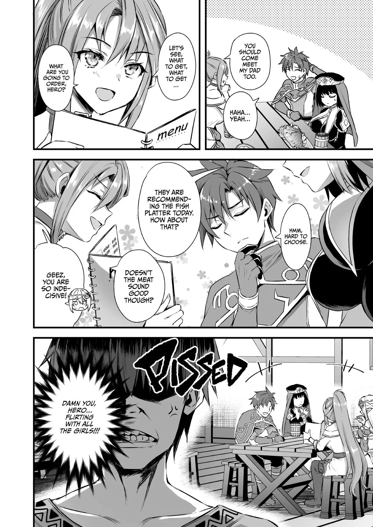 Eyeing the Hot Elf in Another World 5 page 7 full