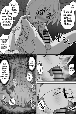 [Ecchi Ecchi Daifuku (Neko Daifuku)] Mahoutsukai no Shounen Shoujo ga Kankaku Kyouyuu Mahou tsukatte Ecchi suru Ohanashi | A Story About a Mage-Student Girl and Boy Using a Shared Senses Spell and Lewding Together [English] [Tabunne Scans] — page 14