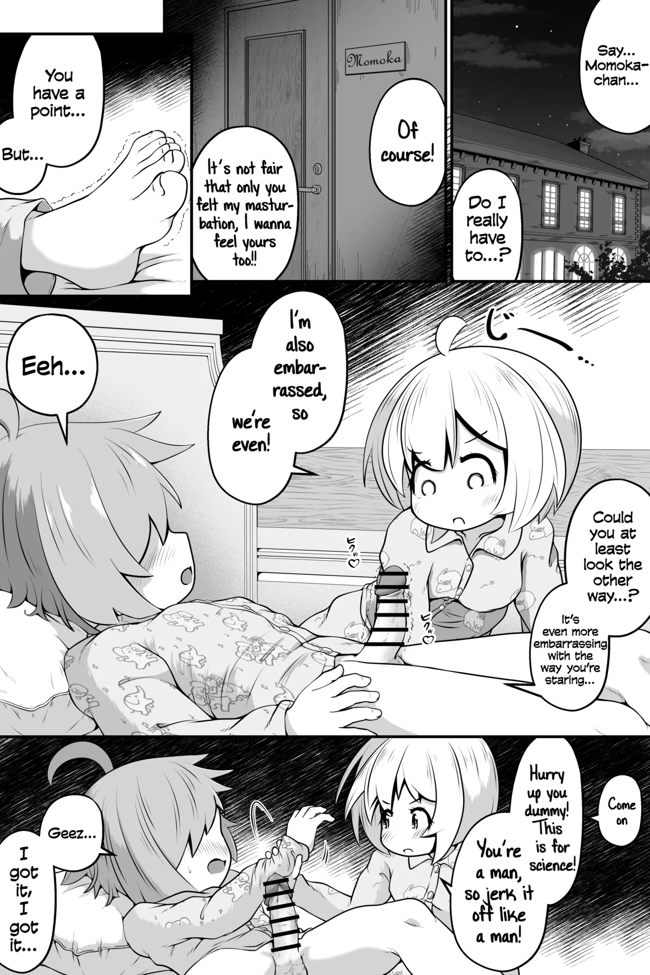 Mahoutsukai no Shounen Shoujo ga Kankaku Kyouyuu Mahou tsukatte Ecchi suru Ohanashi | A Story About a Mage-Student Girl and Boy Using a Shared Senses Spell and Lewding Together page 9 full