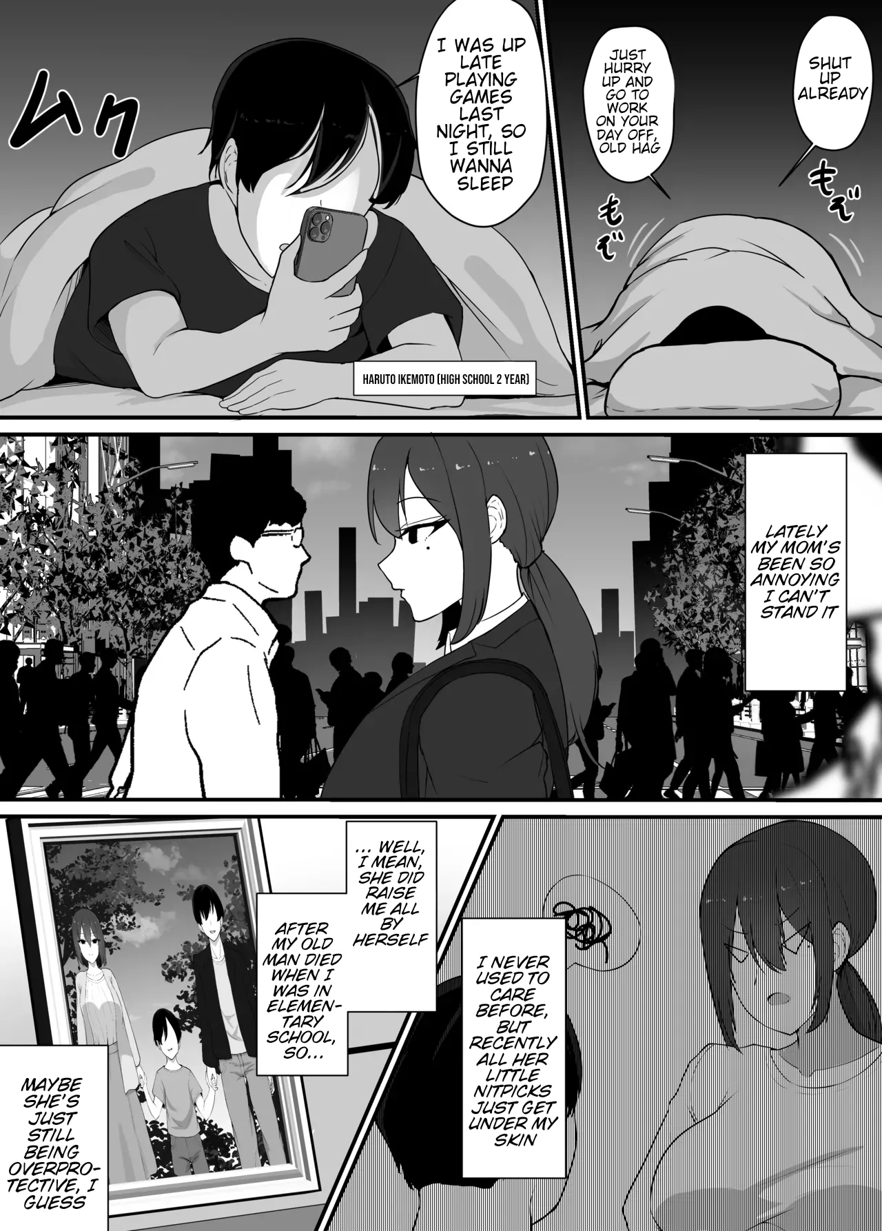 Kanojo o Netorareta kara Kaa-chan de Hassan shita Hanashi | Some dude stole my girl, so I blew off steam with my mom. page 4 full
