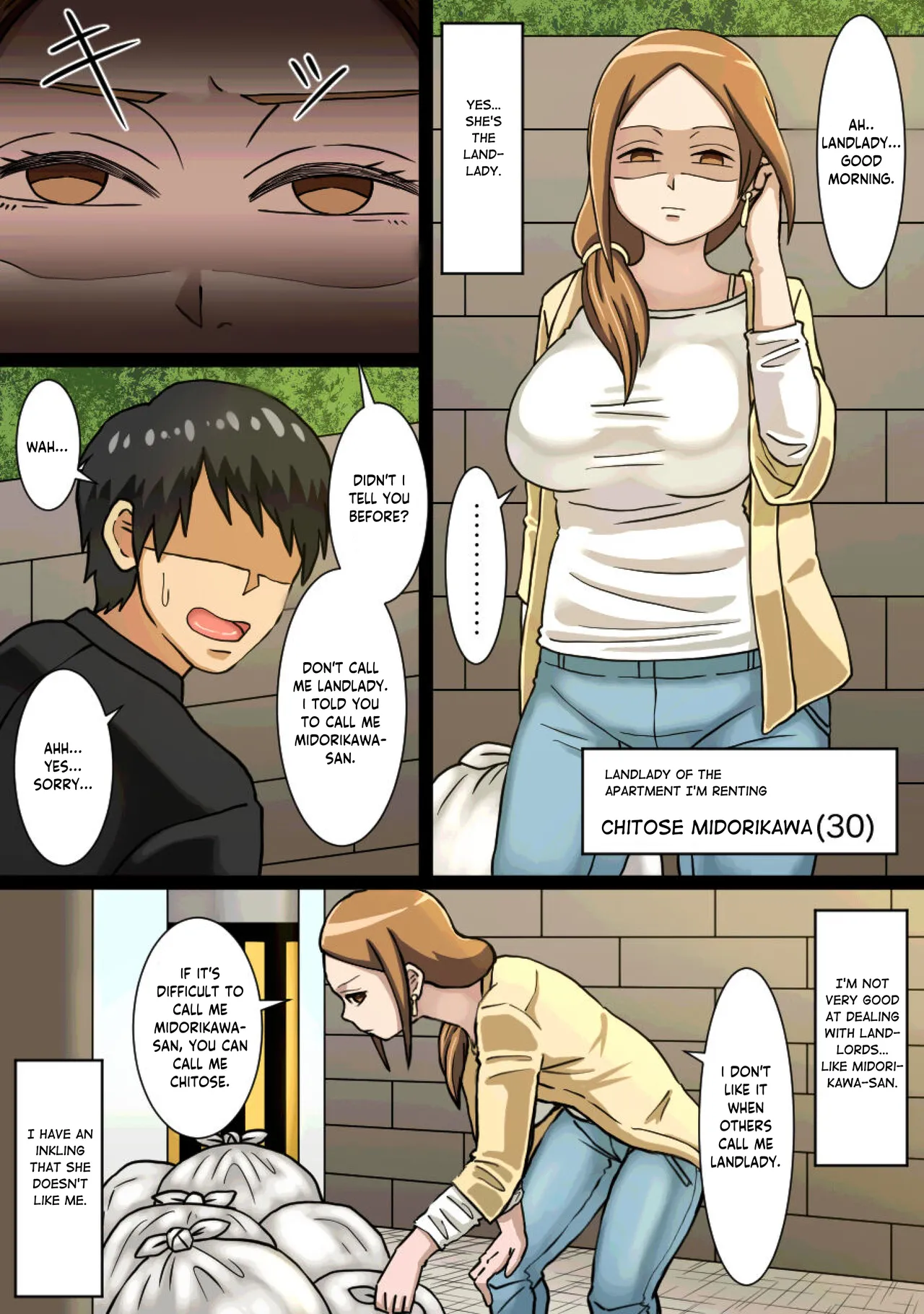 The Story of the Landlady Taking Advantage of Me While I Was Sleeping and Secretly Having Sex With Me page 6 full