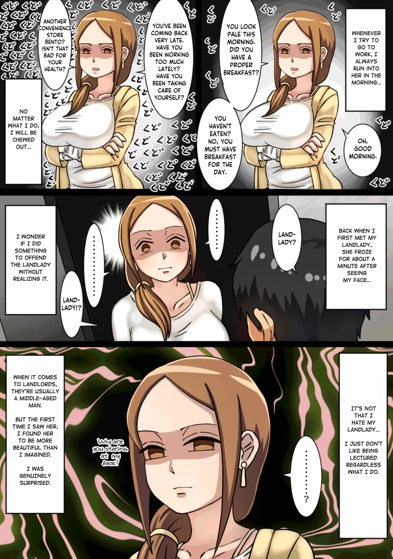 The Story of the Landlady Taking Advantage of Me While I Was Sleeping and Secretly Having Sex With Me page 7 full