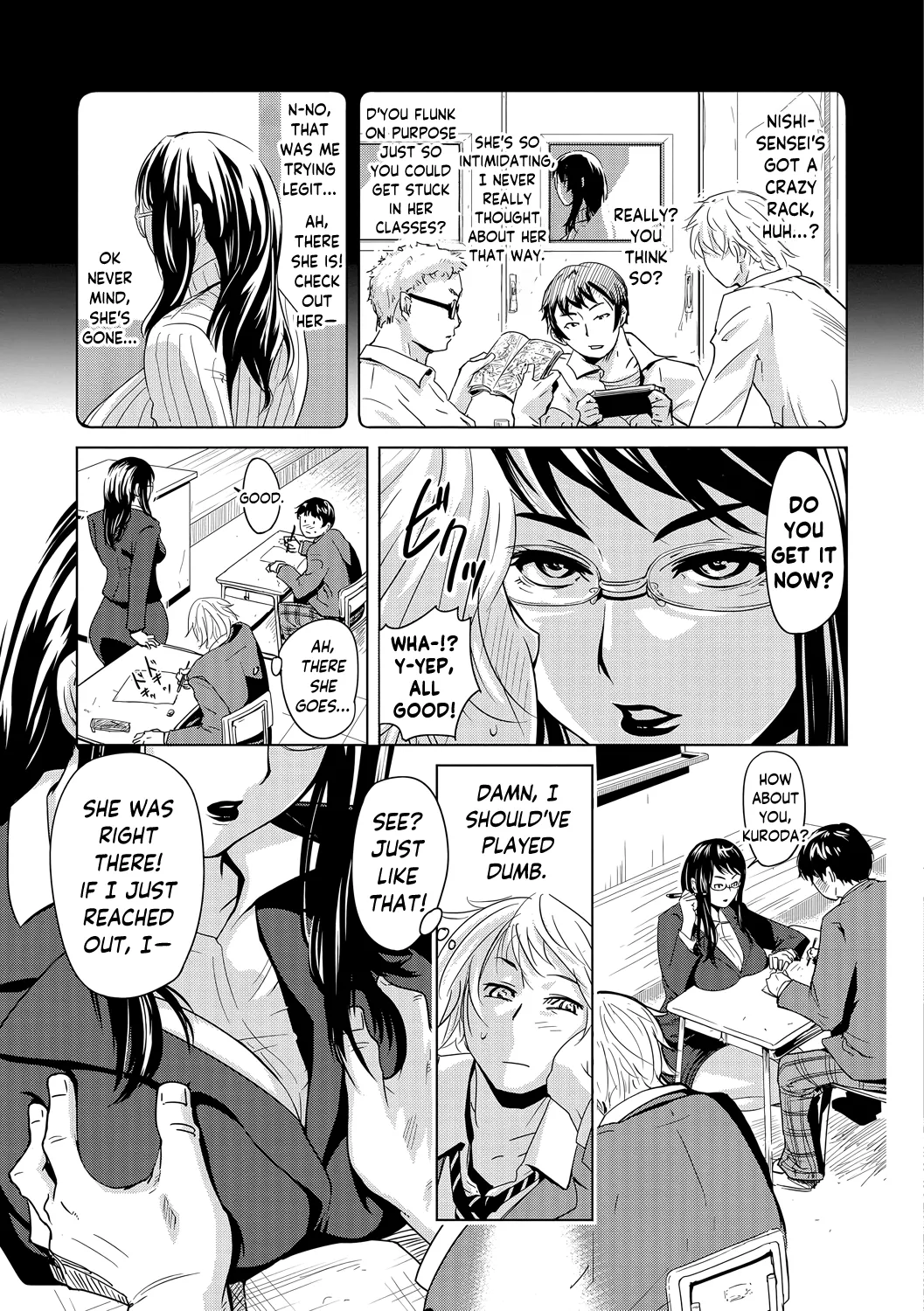 Hoshuu Senryaku ~Nishi Ayako-sensei no Baai~ | Operation: Remedial Classes ~The Case of Ayako Nishi-sensei~ page 3 full