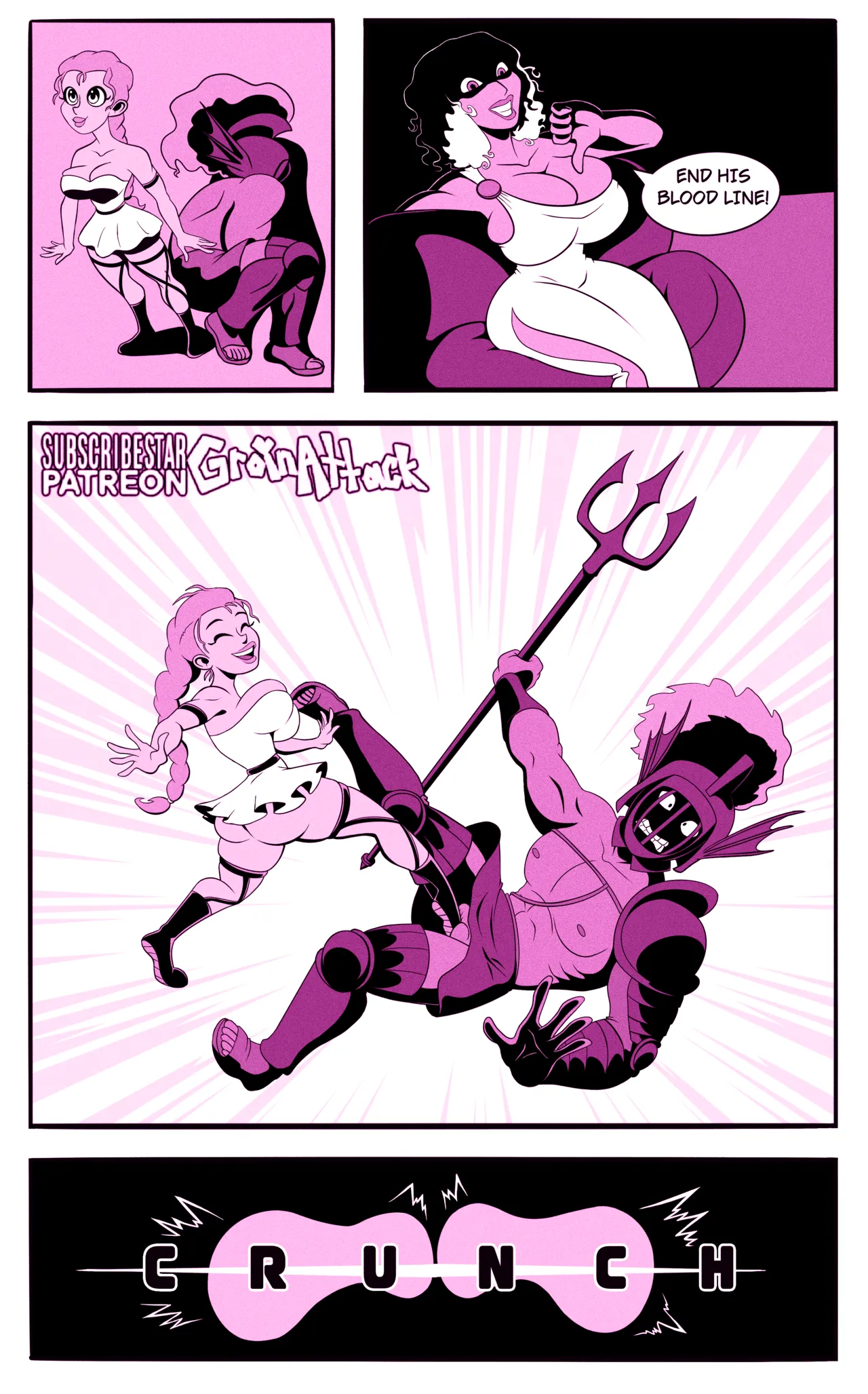 Ballbusting Bimbo Gladiatrix page 5 full