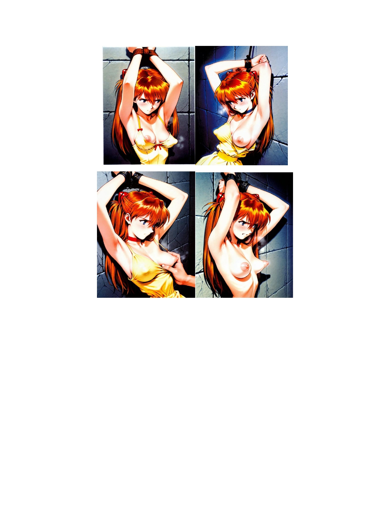 Pornographic erotic stories of Asuka and other characters in English/Spanish/Japanese page 9 full