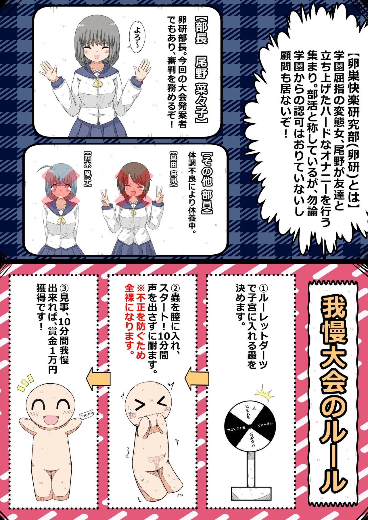 Ovary Pleasure Research Club ~ Ovary Tolerance Contest Explosion! Chapter ~ page 2 full