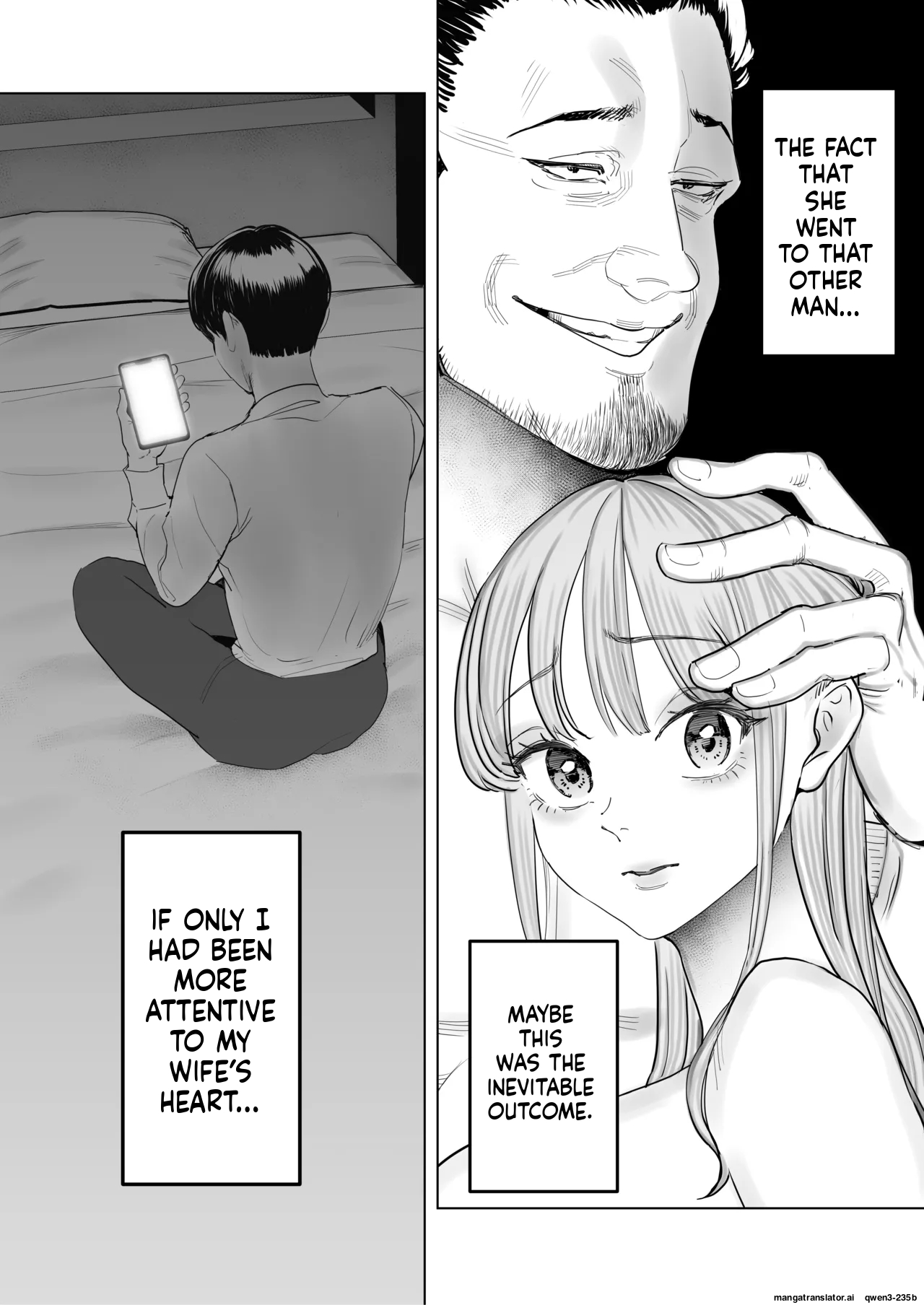Boku wa Tsuma ga Netorare Nando mo Ikasareru Sugata o Mitsuzuketa. 4 page 9 full