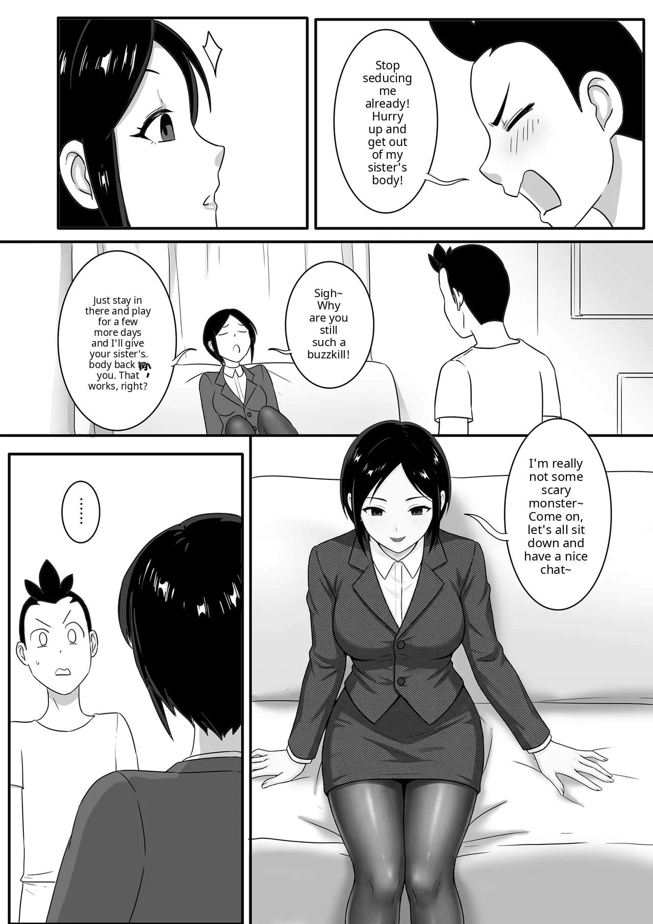 Tsukioi's younger brother, continued page 10 full