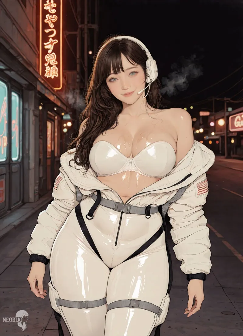 astronauts outfit，Bunny Girl，Cat Girl，chubby girl page 1 full