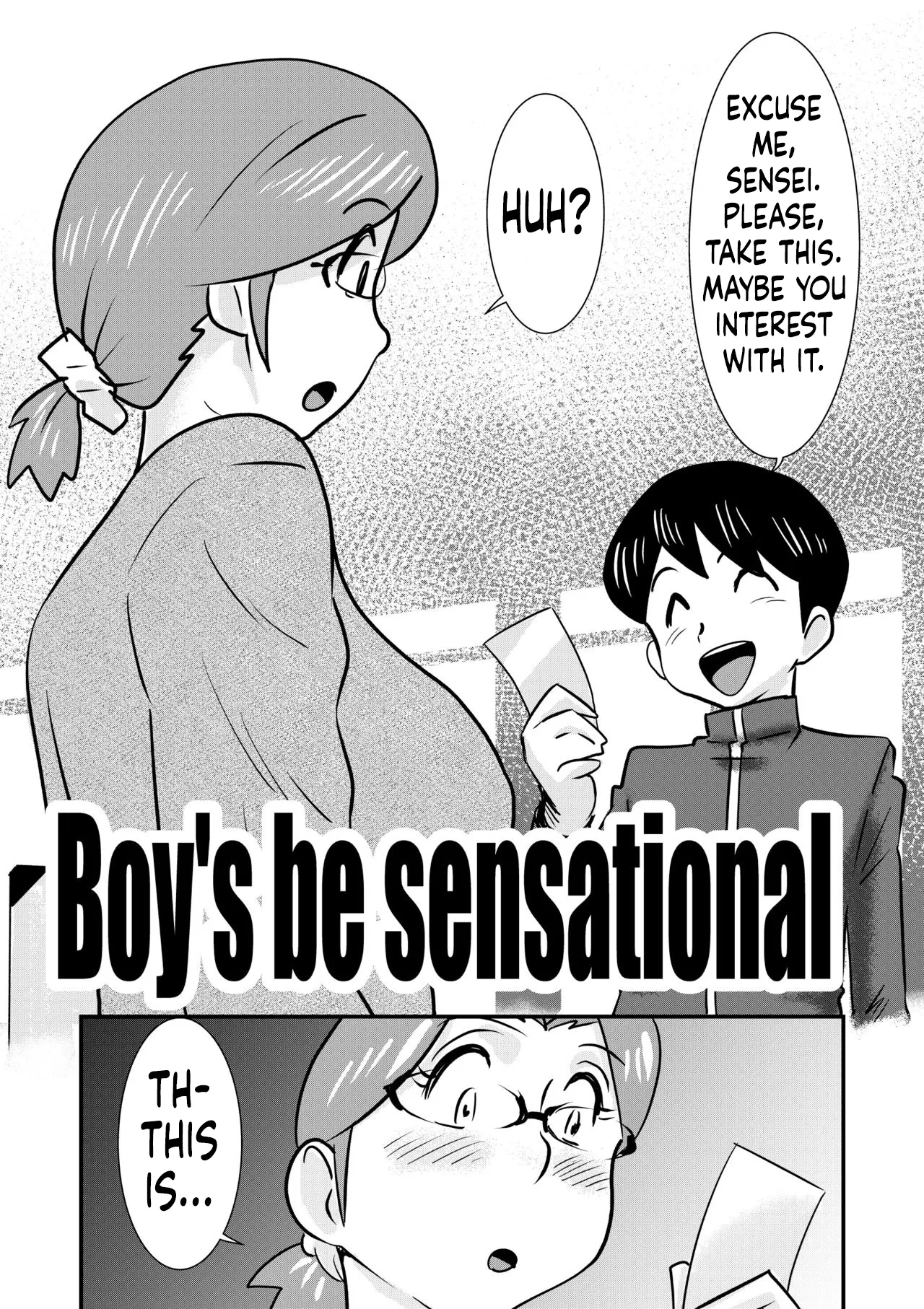 Boy's be sensational page 2 full