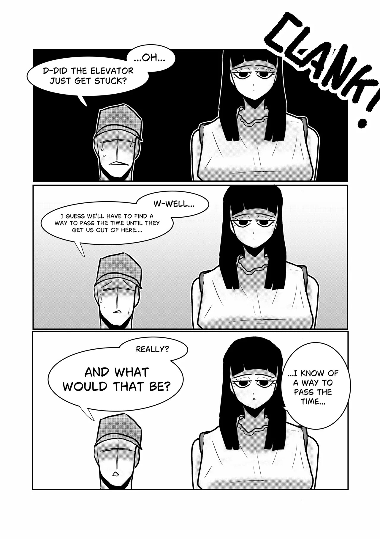 Trapped In The Elevator page 4 full