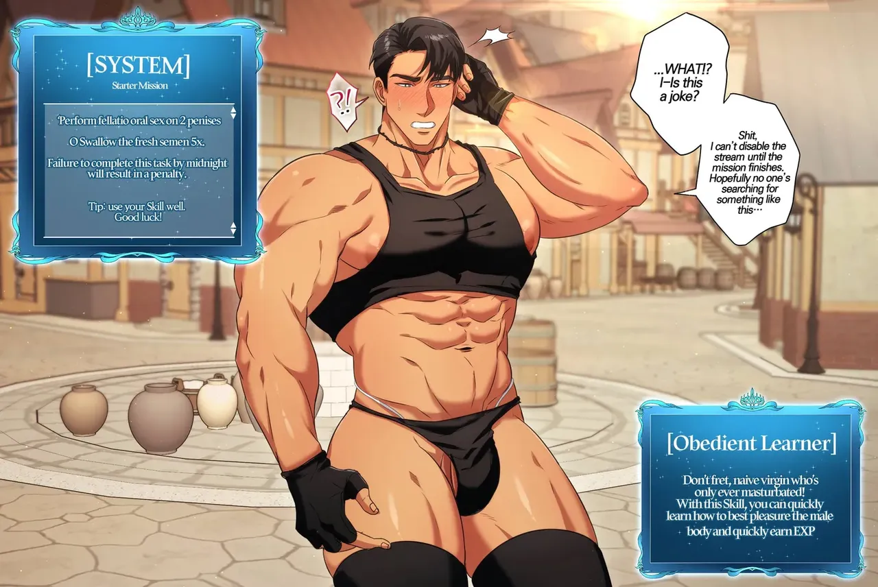 RPG Player to Double Onahole Wife page 2 full