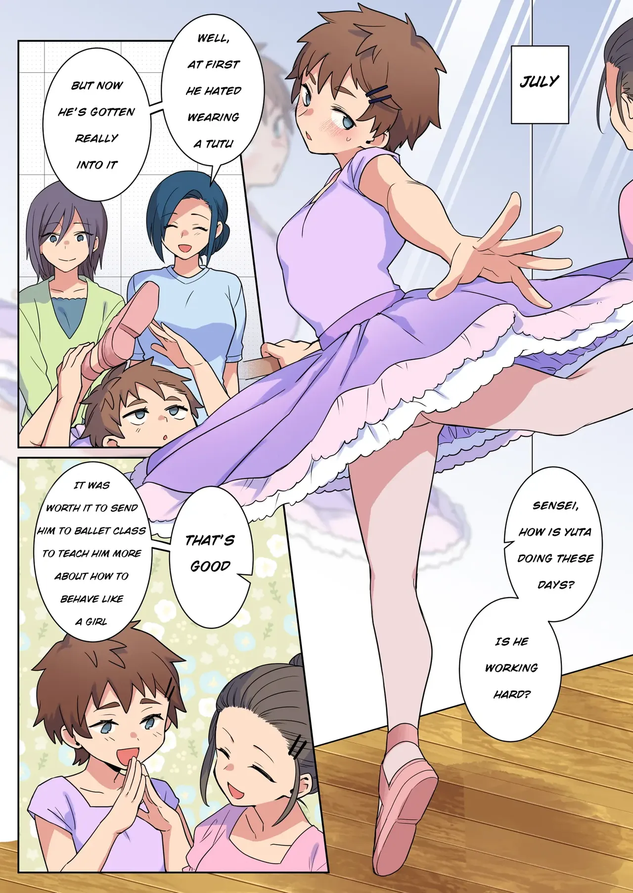 Josou Taikou de Kyousei sareru Otokonoko-tachi page 7 full