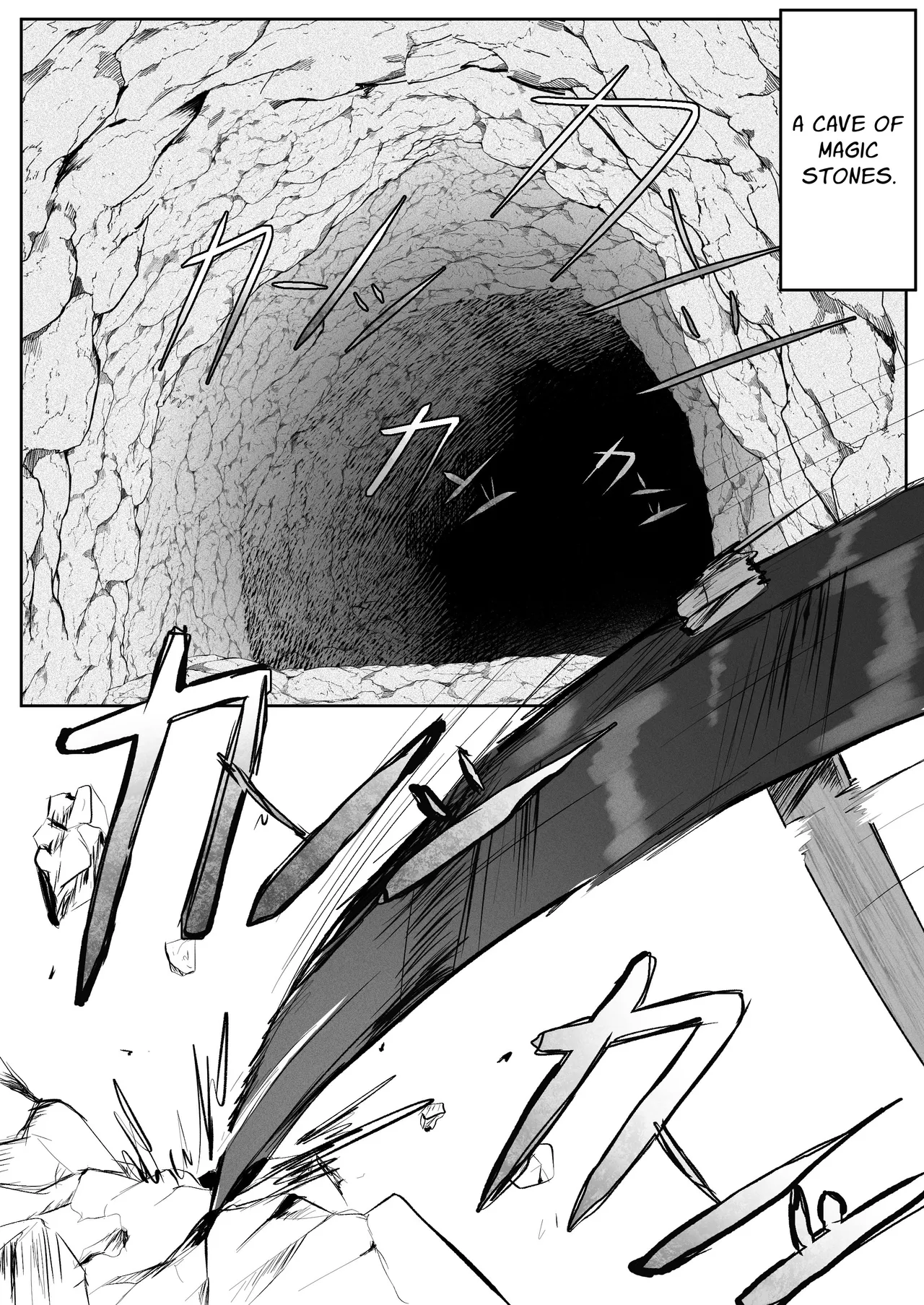Doukutsu de Mesudora to Souguu shita Futanari | Futanari Dickchick Encounters a Female Dragon in a Cave page 2 full