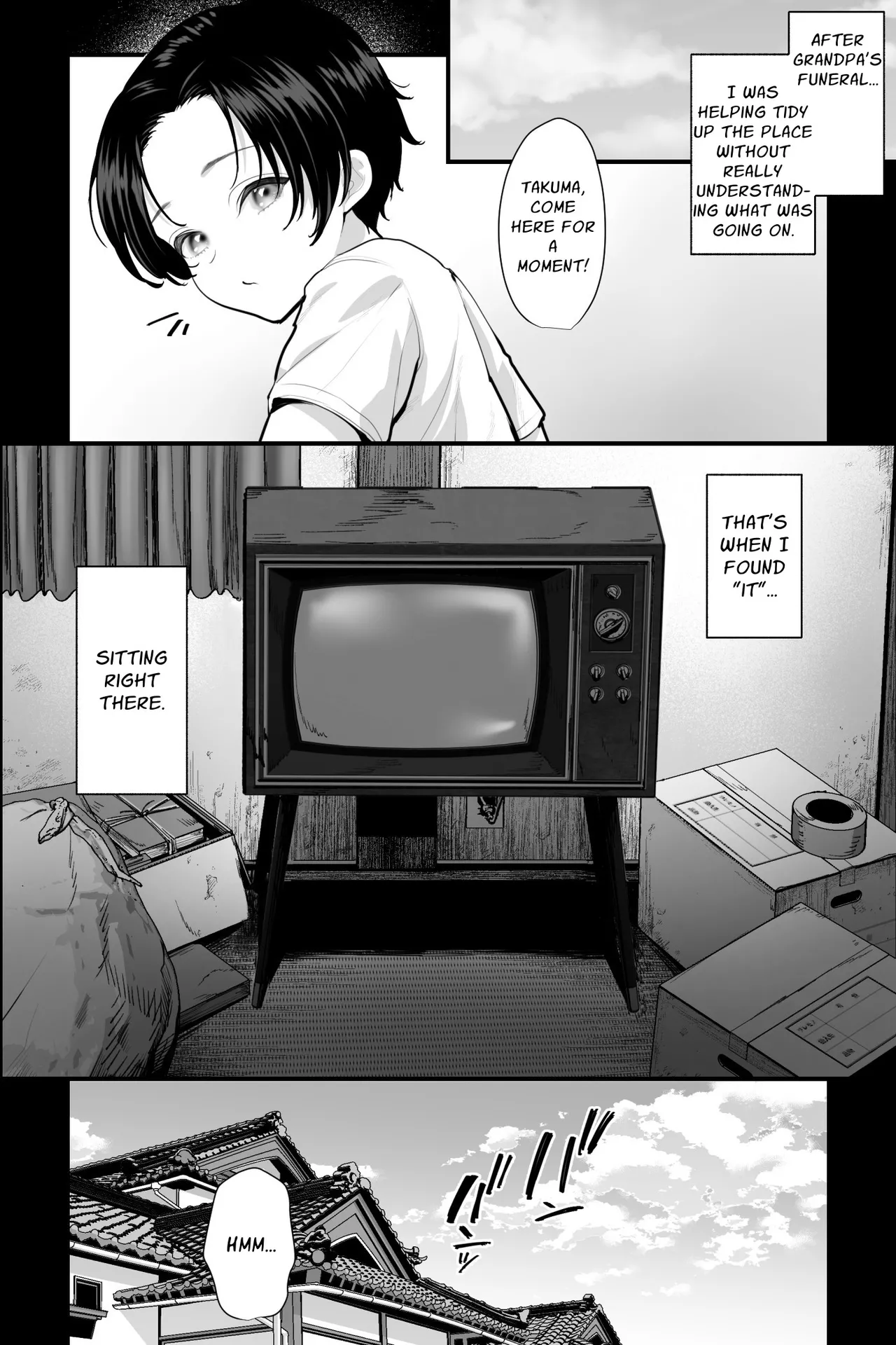 Kaii Oba-san ~Fuuin Sareshi Kyojo ni Yonayona Sakusei Sareru~ | Supernatural Woman ~Cumsqueezed Nightly By The Sealed Giantess~ page 3 full