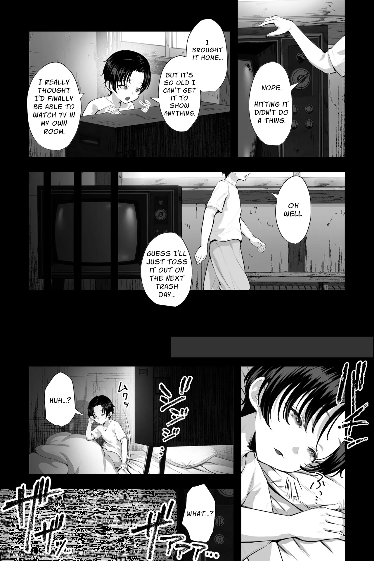 Kaii Oba-san ~Fuuin Sareshi Kyojo ni Yonayona Sakusei Sareru~ | Supernatural Woman ~Cumsqueezed Nightly By The Sealed Giantess~ page 4 full