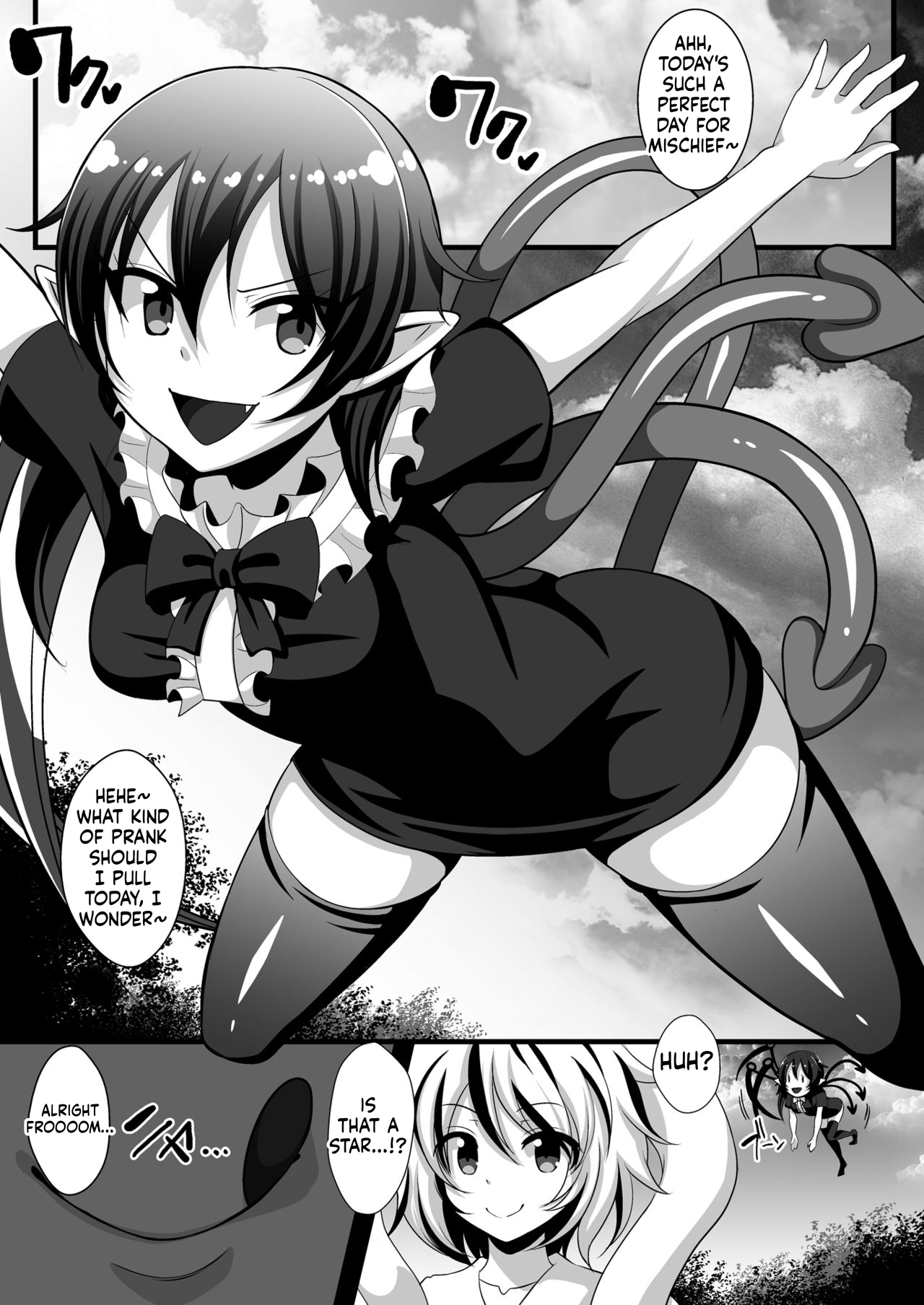 Shokushufuku de Mugen Zecchou ~Nue-chan Eikyuu Naedoko Jigoku~ page 3 full