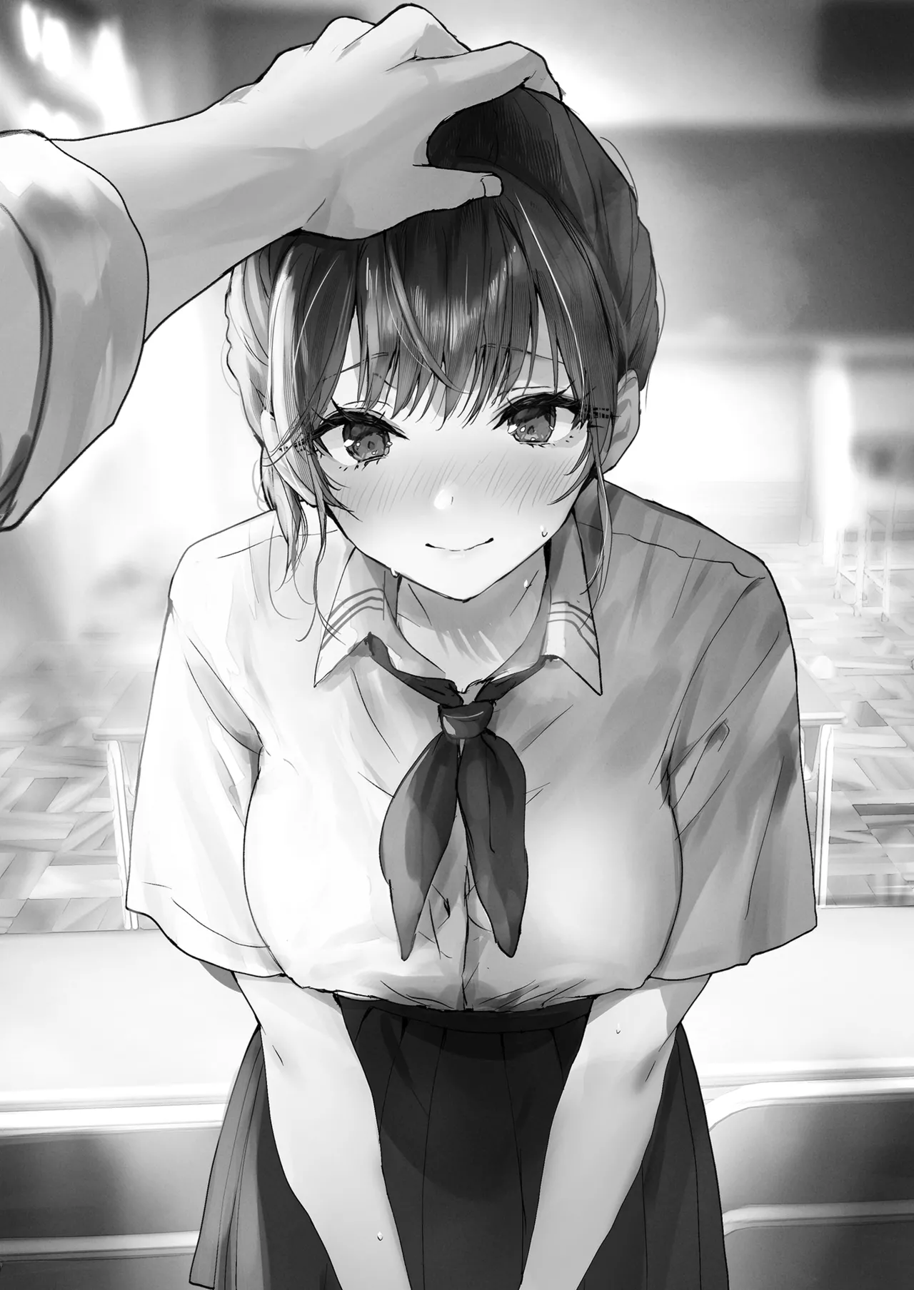 Orikou-san 1~Senpai to Himitsu no Obenkyou o suru Hanashi~ | 乖巧的她1～和前輩的祕密授課～ page 3 full