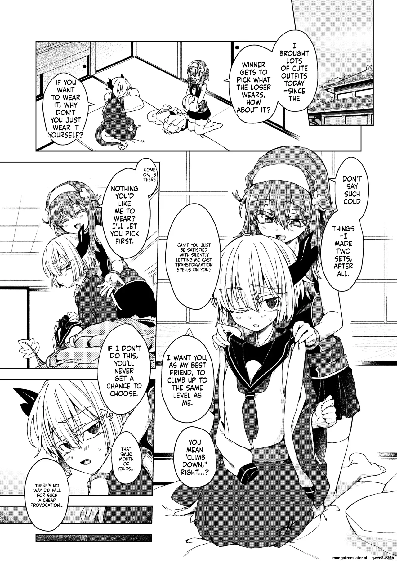 Shima Hitsuji  Ako-chan to Samael♀ ga Cosplay de Ichaicha Suru Hon page 2 full