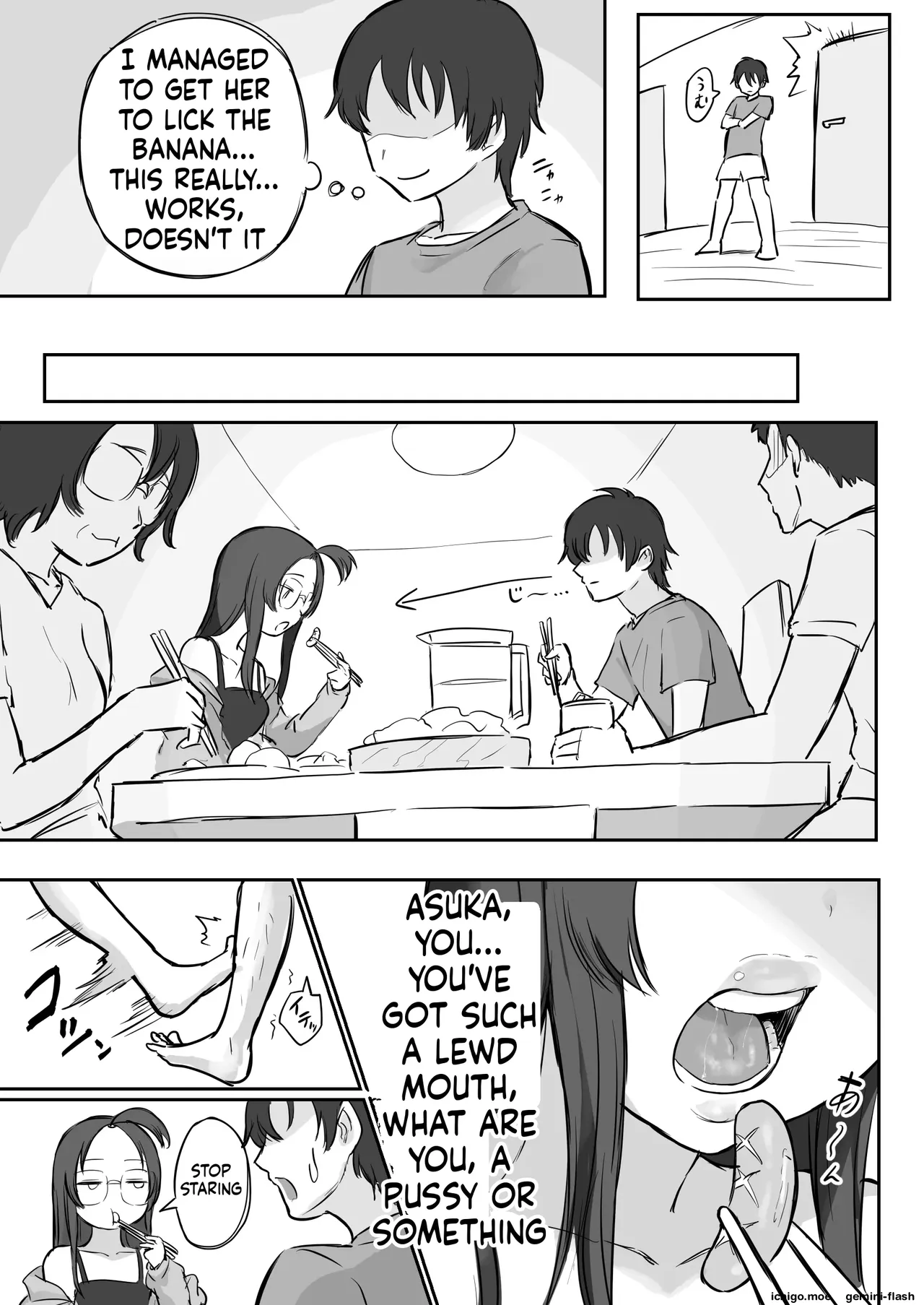 Kareshi-mochi de Namaiki na Imouto ni Fella Shite Morau Tame no 3 Step | 3 Steps to Getting a Blowjob from My Bratty Younger Sister Who Has a Boyfriend page 10 full