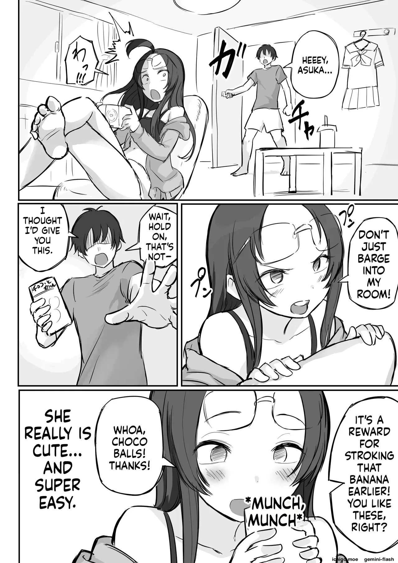 Kareshi-mochi de Namaiki na Imouto ni Fella Shite Morau Tame no 3 Step | 3 Steps to Getting a Blowjob from My Bratty Younger Sister Who Has a Boyfriend page 5 full