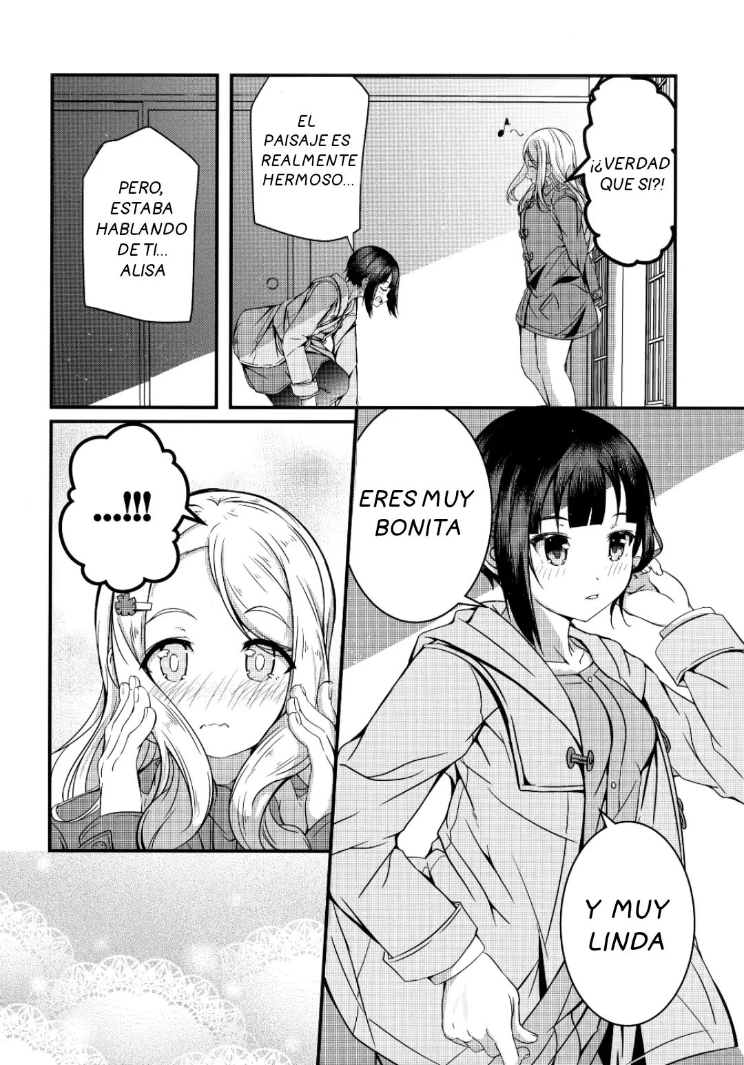 El brillo de la nieve en una flor page 10 full