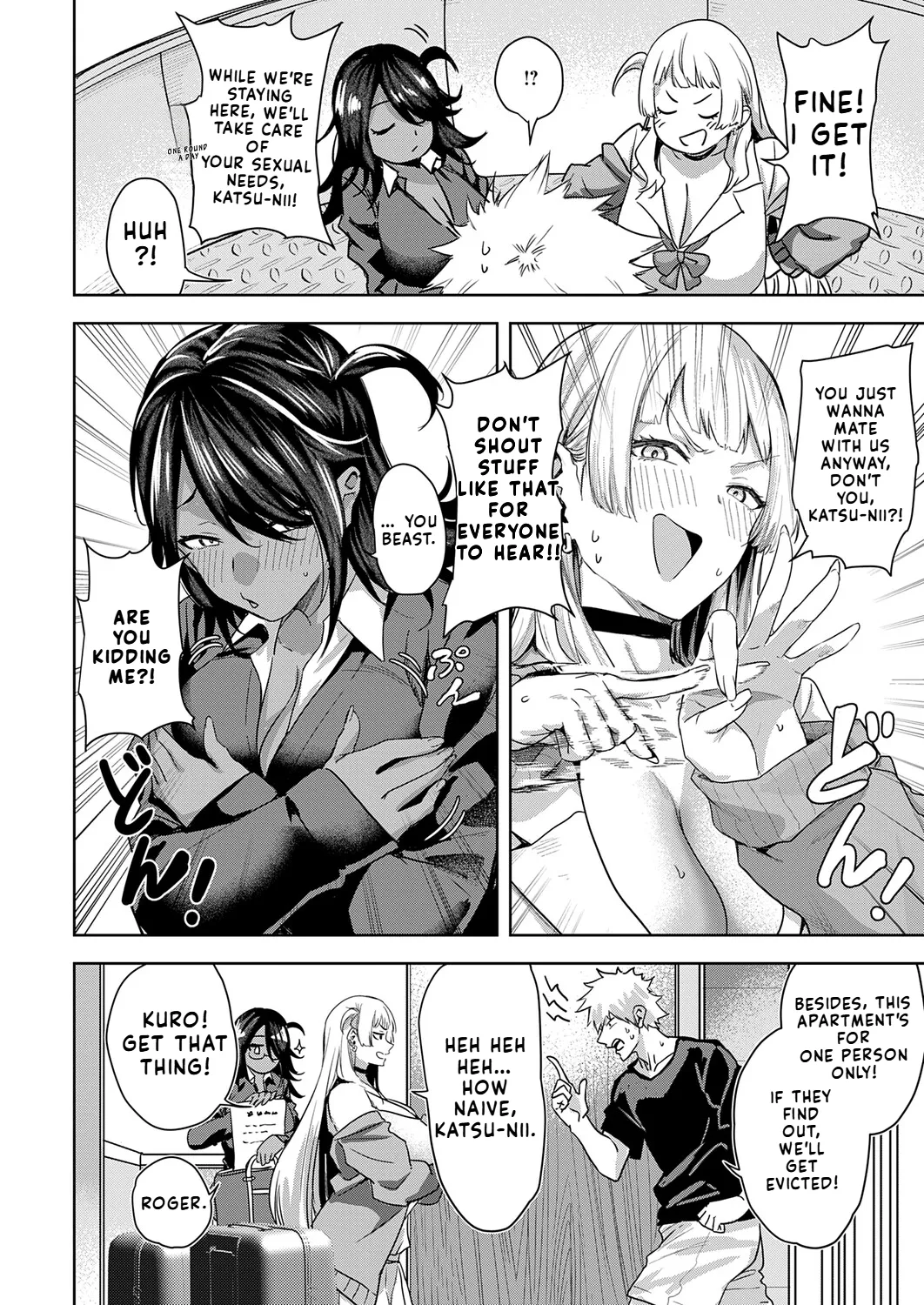 Kuroshiro Pet Gal | Black and White Pet Gals page 6 full