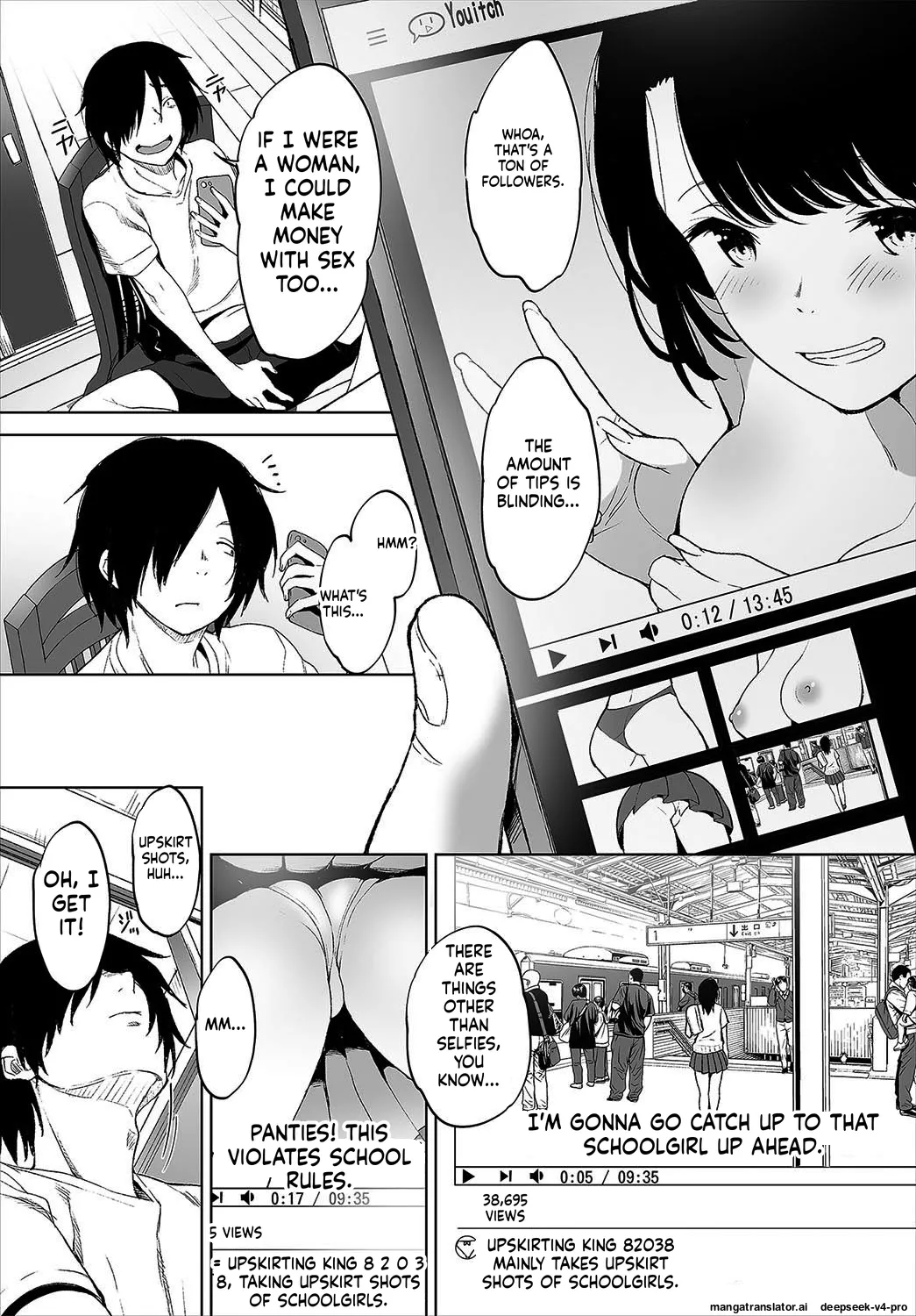 Zessan Haishinchuu Gibo Nikubenki Keikaku! Ch.1-5 page 5 full
