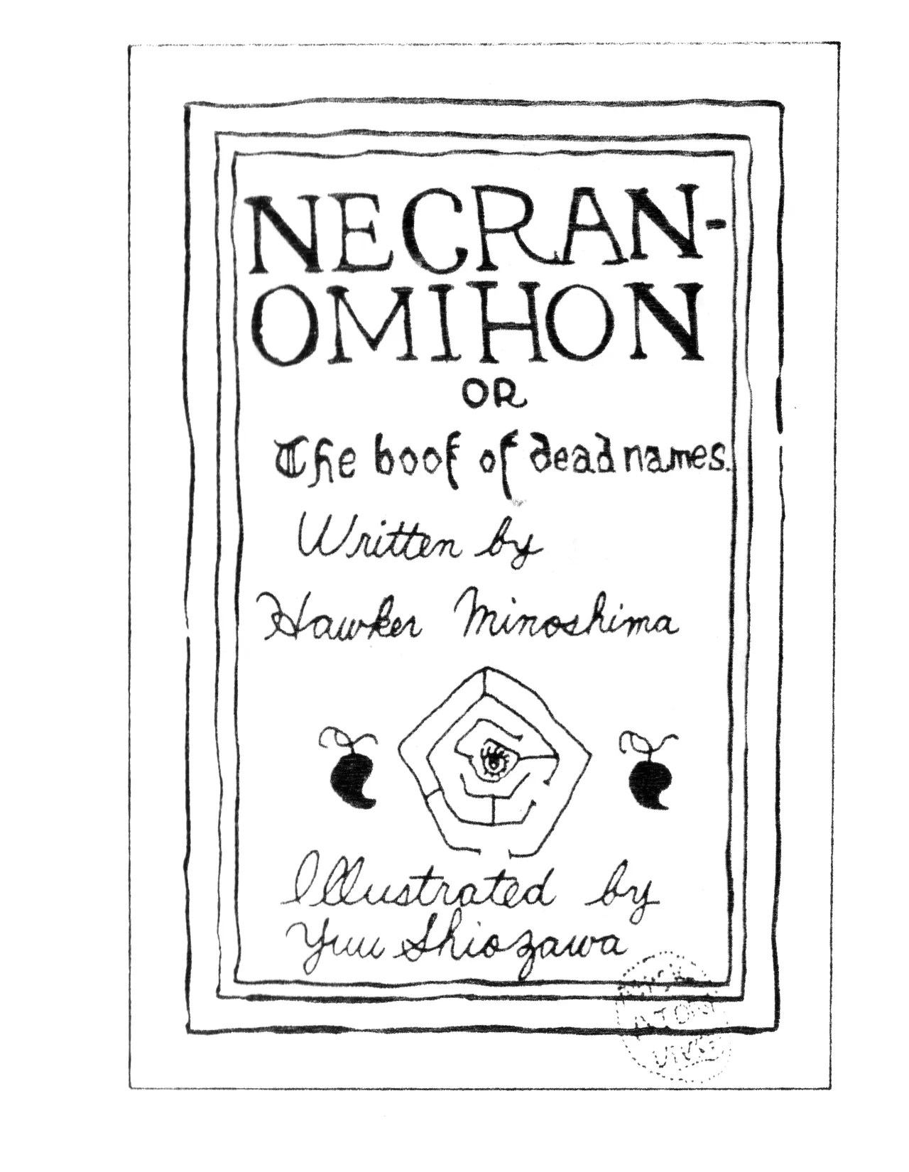 NECRAN-OMIHON - Or The Book Of Dead Names - 1982 page 3 full