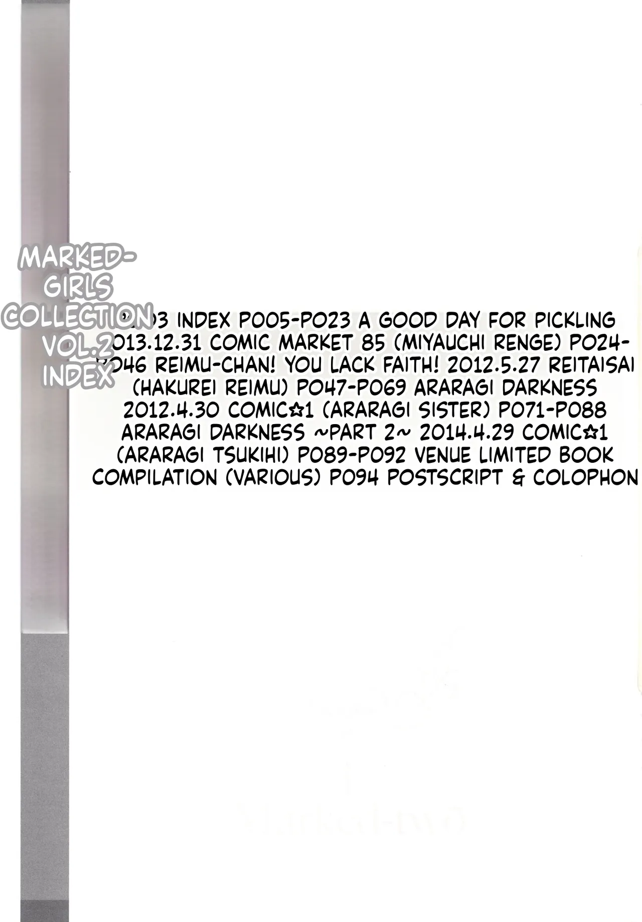 Marked-Girls Collection Vol. 02 page 3 full