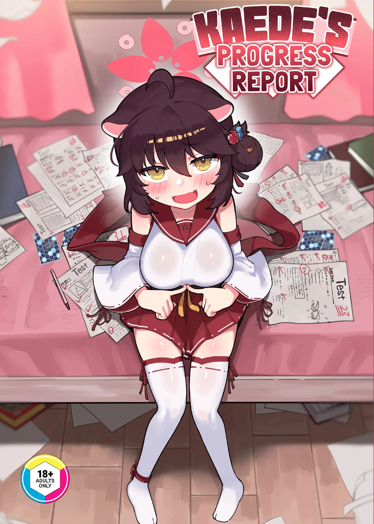 Kaede-chan Seichouroku | Kaede's Progress Report page 1 full