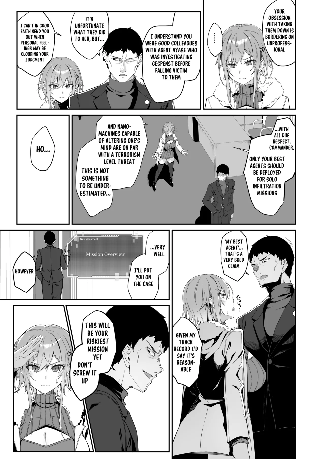 SECRET DEBRIEFING page 9 full