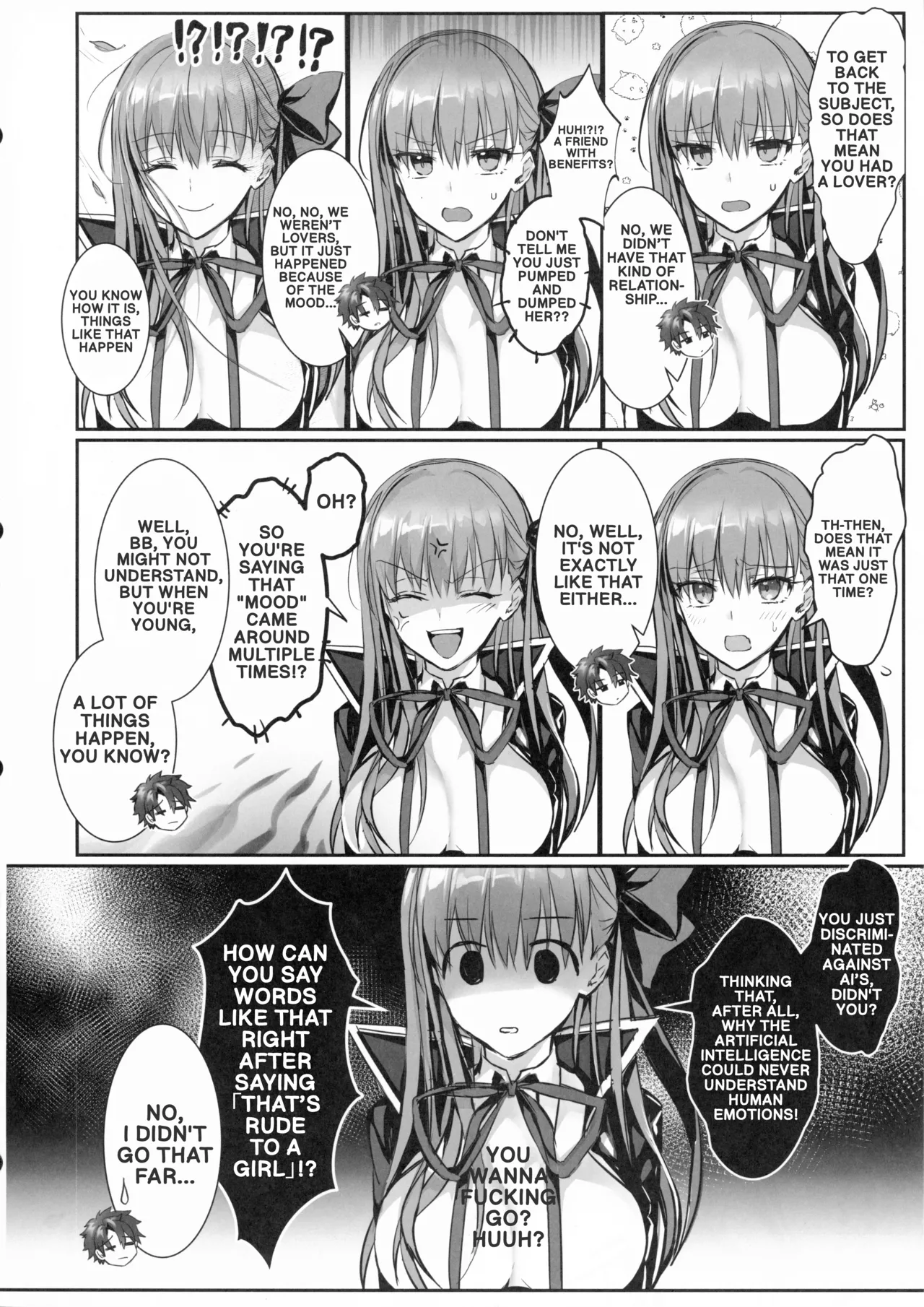 Senpai, aren't you being a bit cheeky lately Even though you lost your virginity to me♡♡ page 7 full