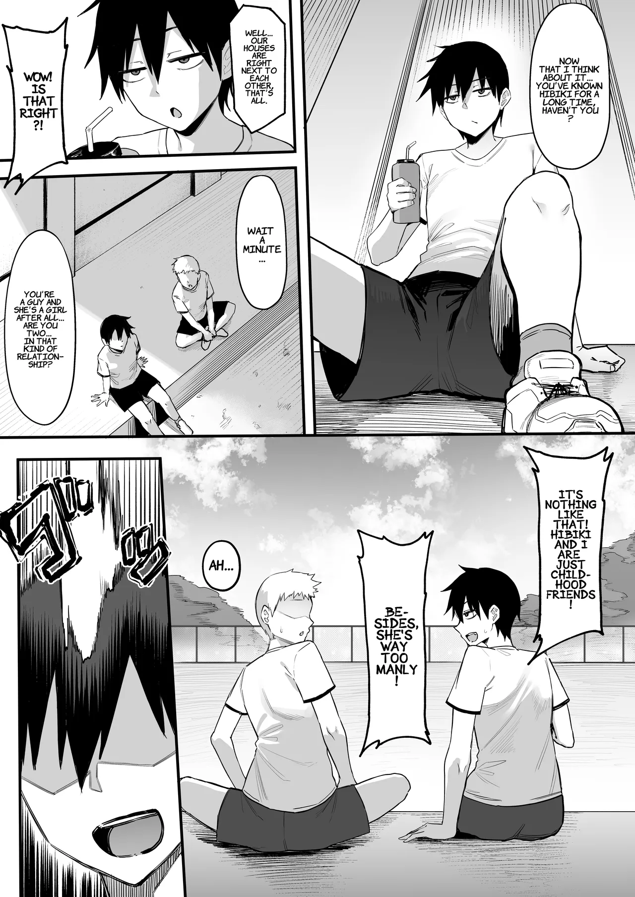 Rikujoubu no Boyish na Osananajimi ga suru Dare ni mo Ienai Koto | The Secret Thing My Tomboyish Childhood Friend From The Track Team Does That She Can’t Tell Anyone About. page 4 full