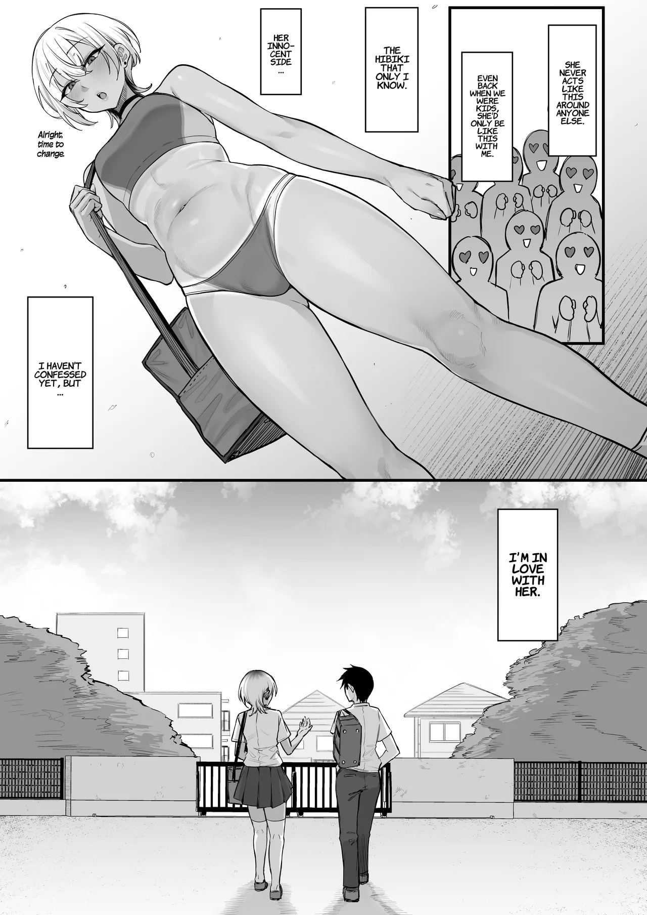 Rikujoubu no Boyish na Osananajimi ga suru Dare ni mo Ienai Koto | The Secret Thing My Tomboyish Childhood Friend From The Track Team Does That She Can’t Tell Anyone About. page 6 full