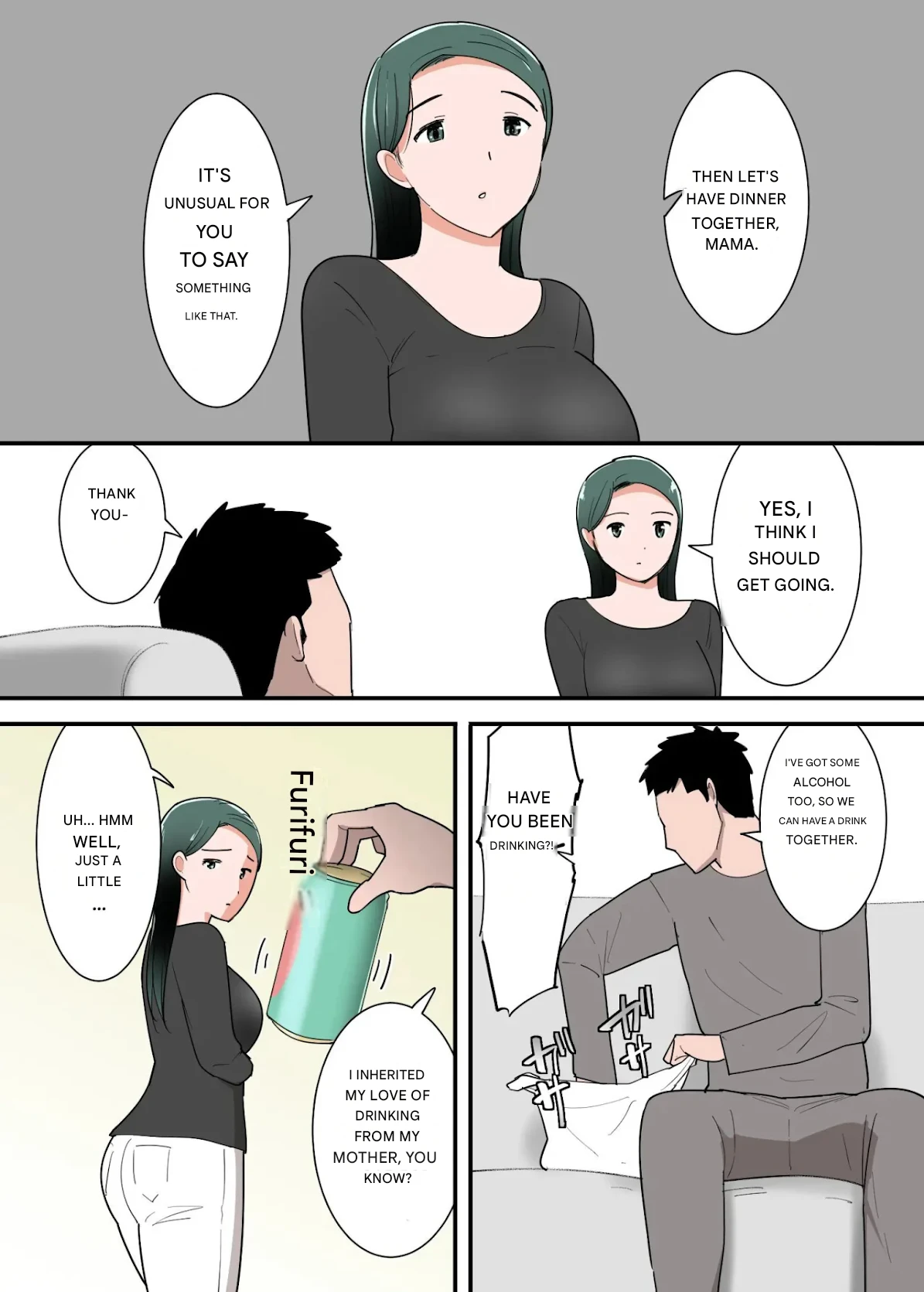 Hahaoya to Sex Shita Kibun wa Dou？ page 8 full