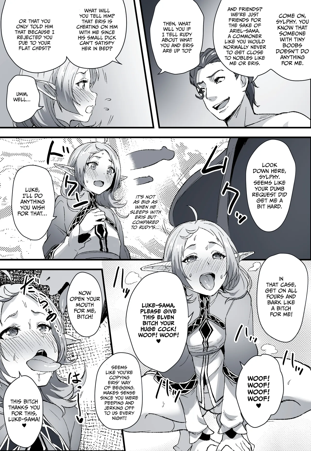 Mushoku Tensei: IF Route: Asura Kingdom Arc - Eris, Sylphy, & Roxy page 9 full