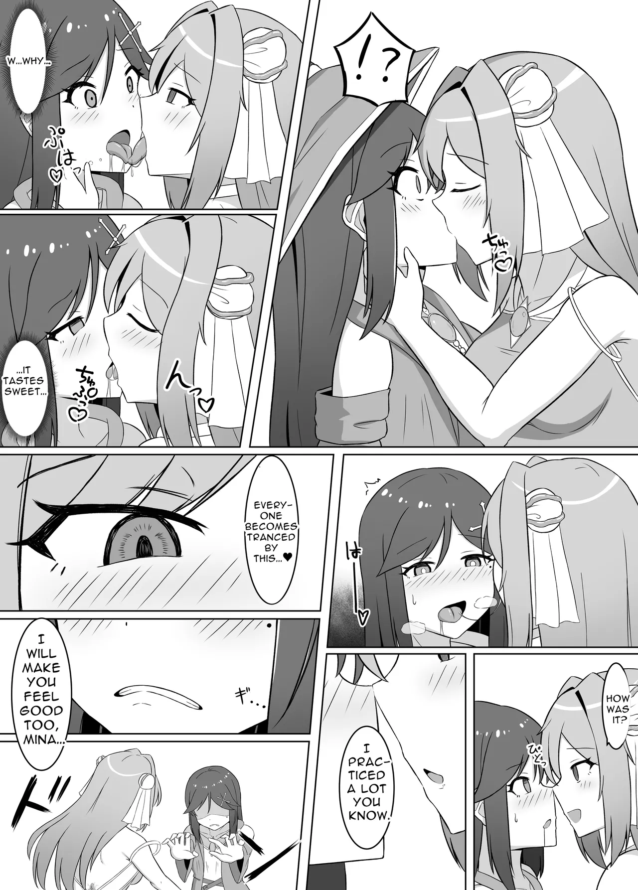 Kuro ni Somaru Yuri 2 ~Alraune Ochi Shita Osananajimi ni Karada o Mushibamarete Iku Hanashi~ | Yuri Dyed in Black 2 ~The Story of a Childhood Friend Who Fell to an Alraune and Is Now Being Consumed by Her~ page 8 full