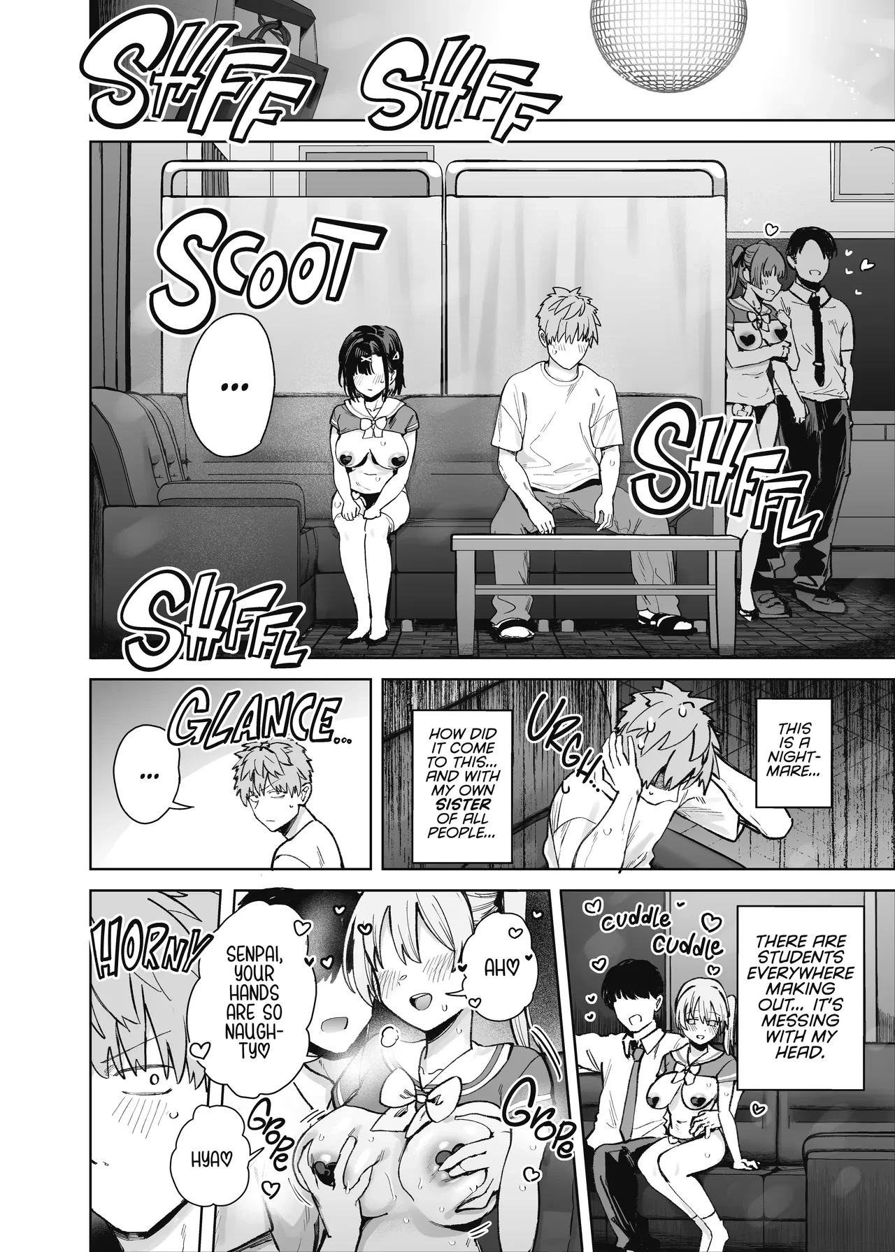 My Little Sister Was a Hostess at Class 2-C's School Festival Boobs Bar page 10 full