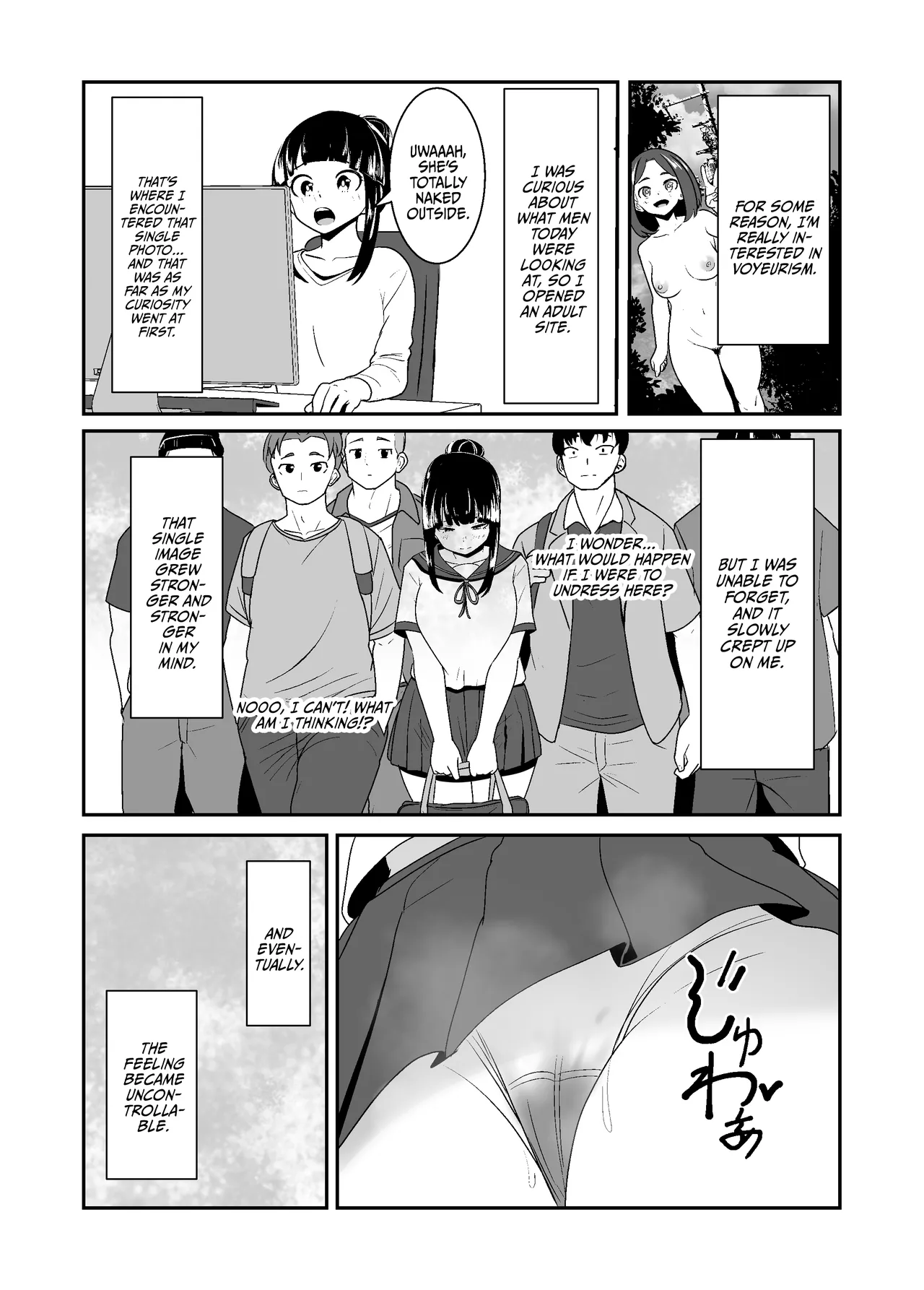 Roshutsu Shoujo no Gakkou no Kaidan | An Exhibitionist Girl's Strange Tale of Pleasure At School page 5 full