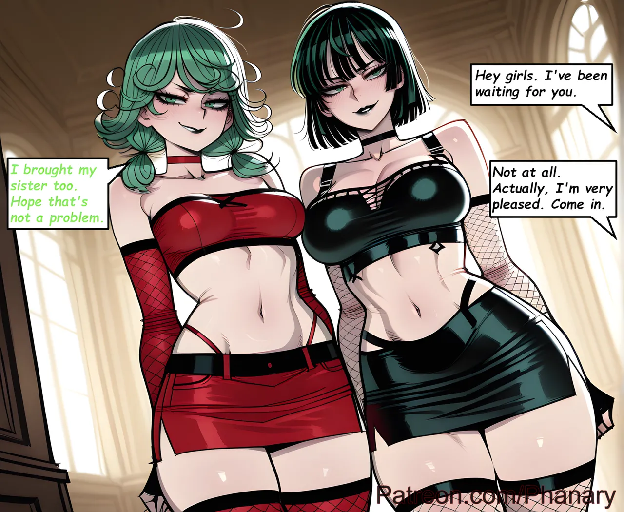 Fubuki x Tatsumi: Green with Envy page 4 full