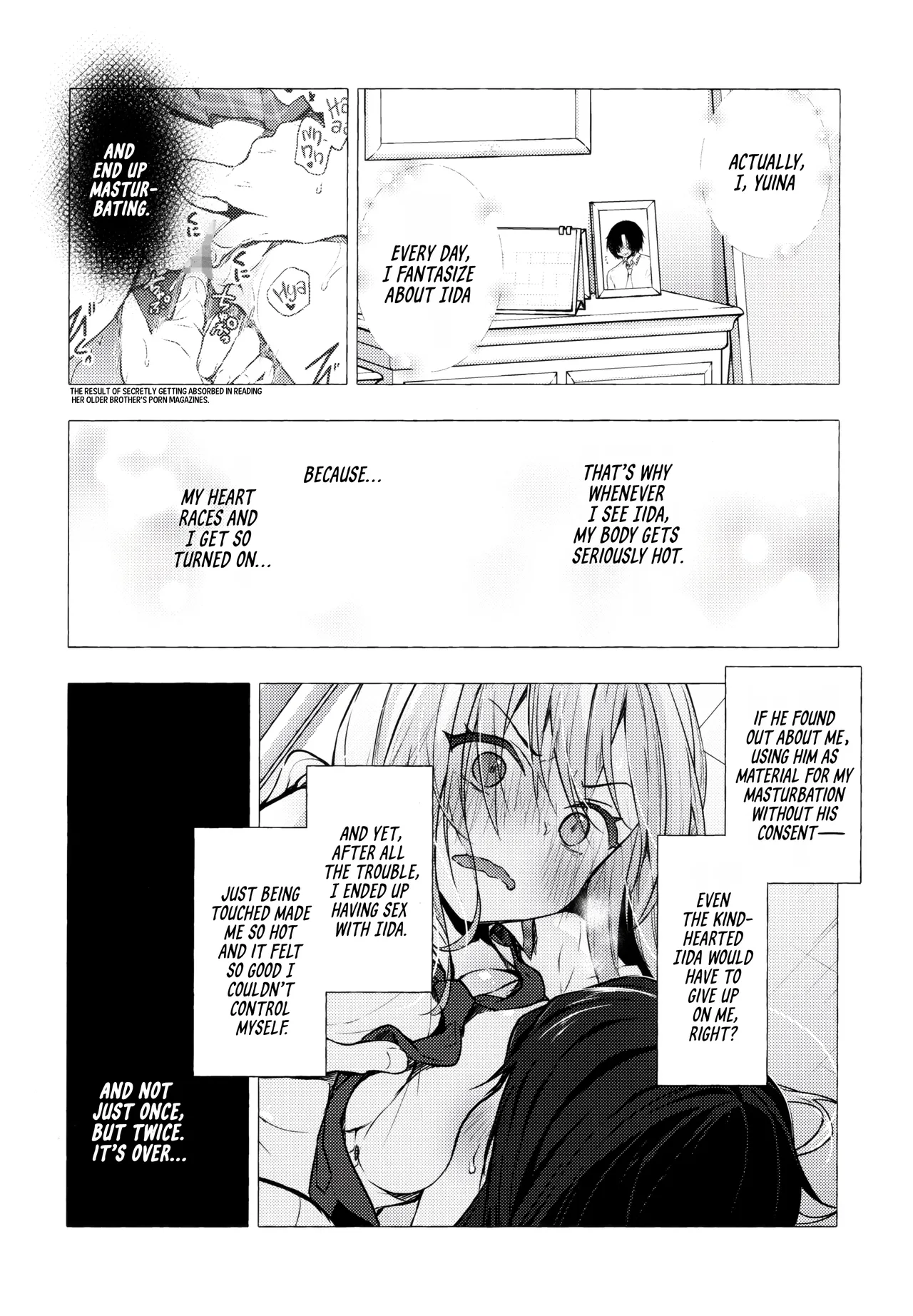 Gal Yuina-chan to Ecchi 3 -Kataomoi no Kanojo ga Boku ni Sekimen!?- | Sex with the Gyaru Yuina-chan 3 -My crush is blushing because of me!?- page 5 full