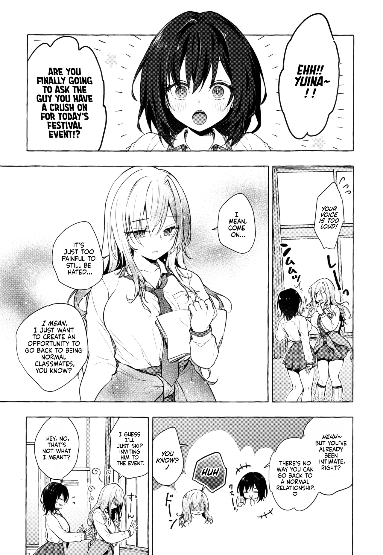 Gal Yuina-chan to Ecchi 3 -Kataomoi no Kanojo ga Boku ni Sekimen!?- | Sex with the Gyaru Yuina-chan 3 -My crush is blushing because of me!?- page 8 full