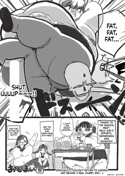 maagical girl with a fatty belly — page 11