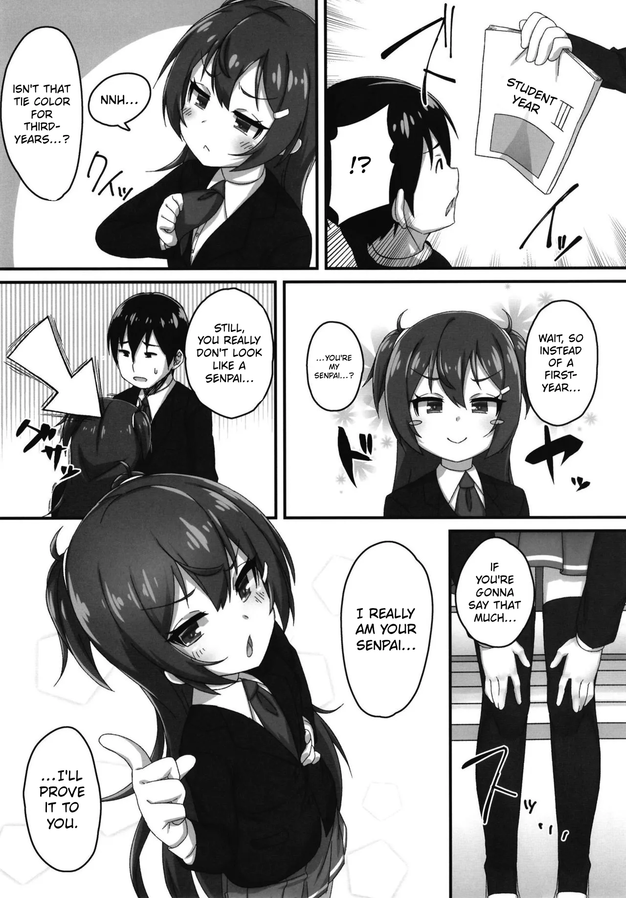 Chibikko Senpai JK no Otona na Shigoki | Chibi Senpai's High School Hazing page 5 full
