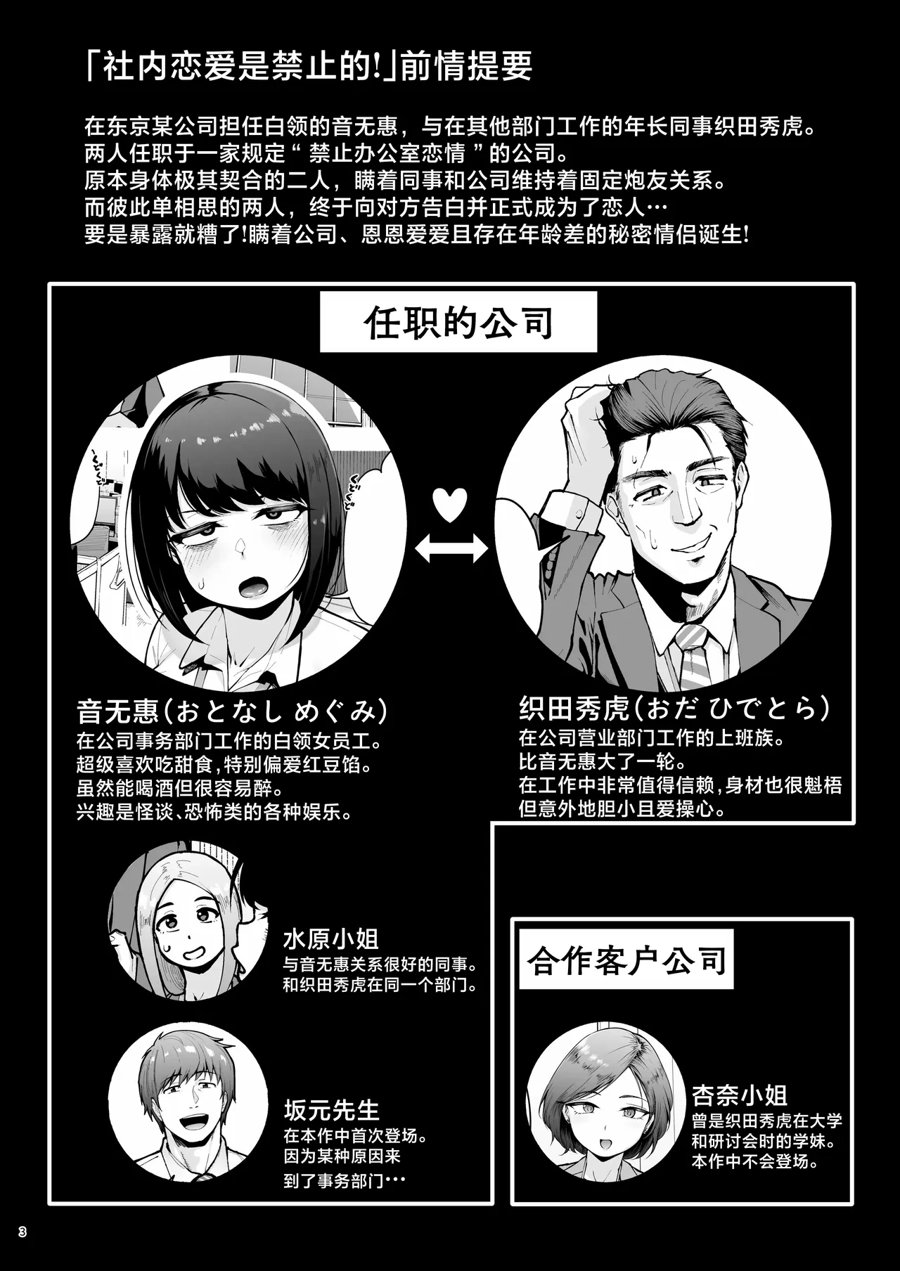 Shanai Renai wa Kinshi desu! 3 | 社内恋爱是禁止的！ page 3 full