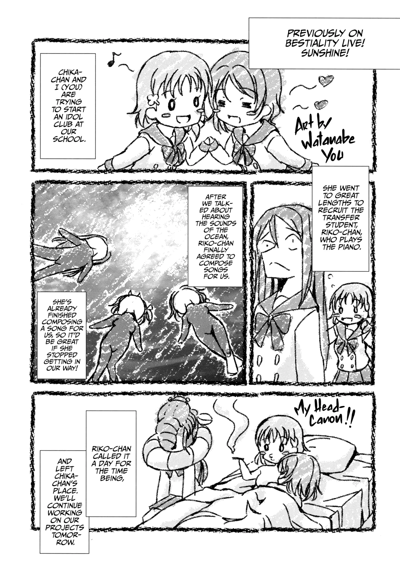 Juukan Live! Sunshine!! 2 | Bestiality Live! Sunshine!! 2 page 2 full
