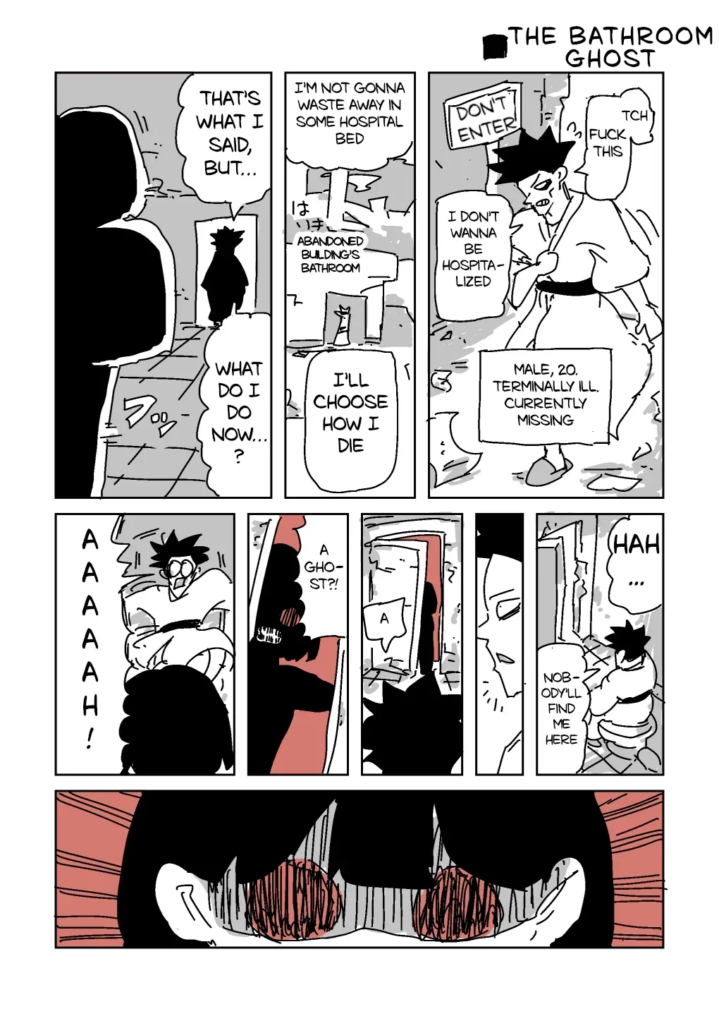 The bathroom ghost page 1 full