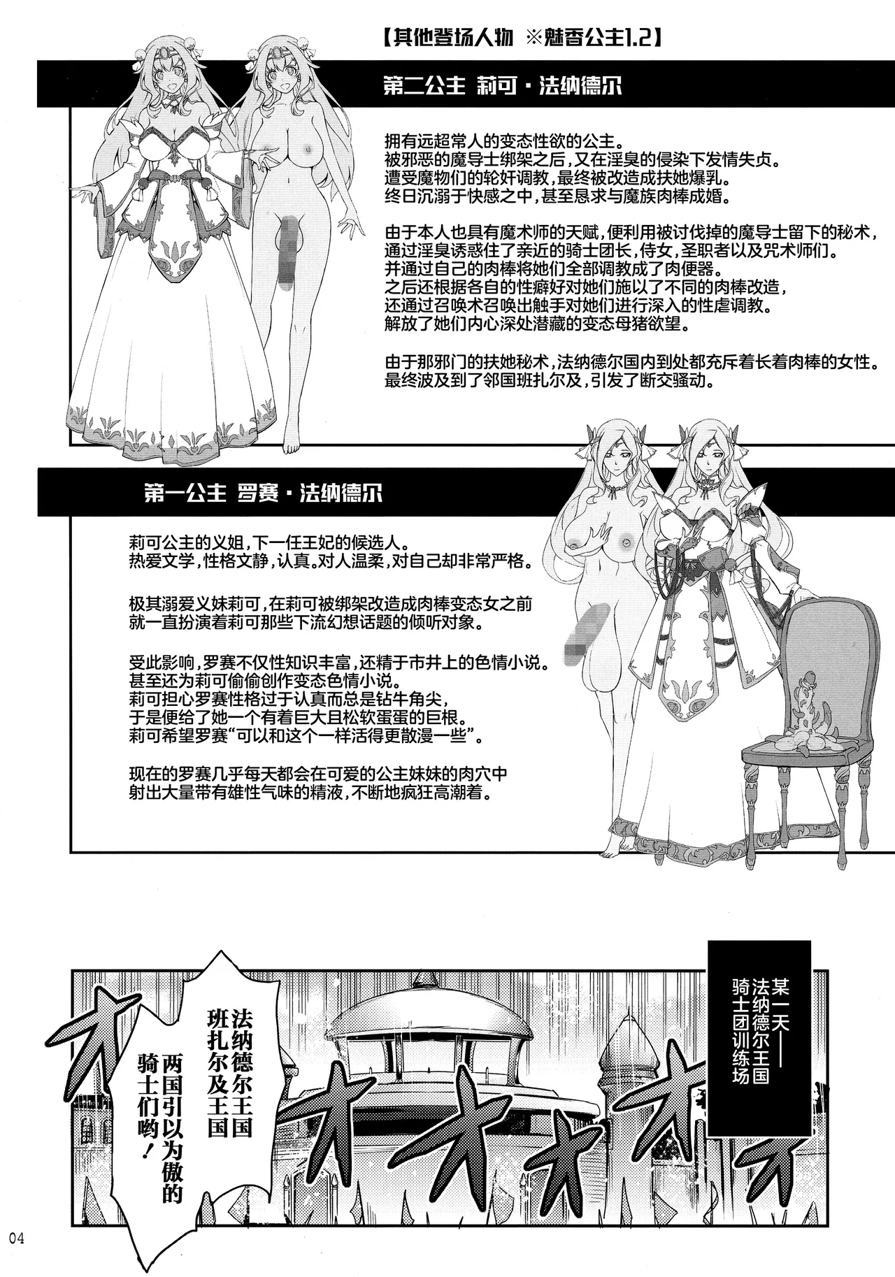 Bikou Oujo 3 Inshuu Amayakashi Choukyou Kishidan page 4 full