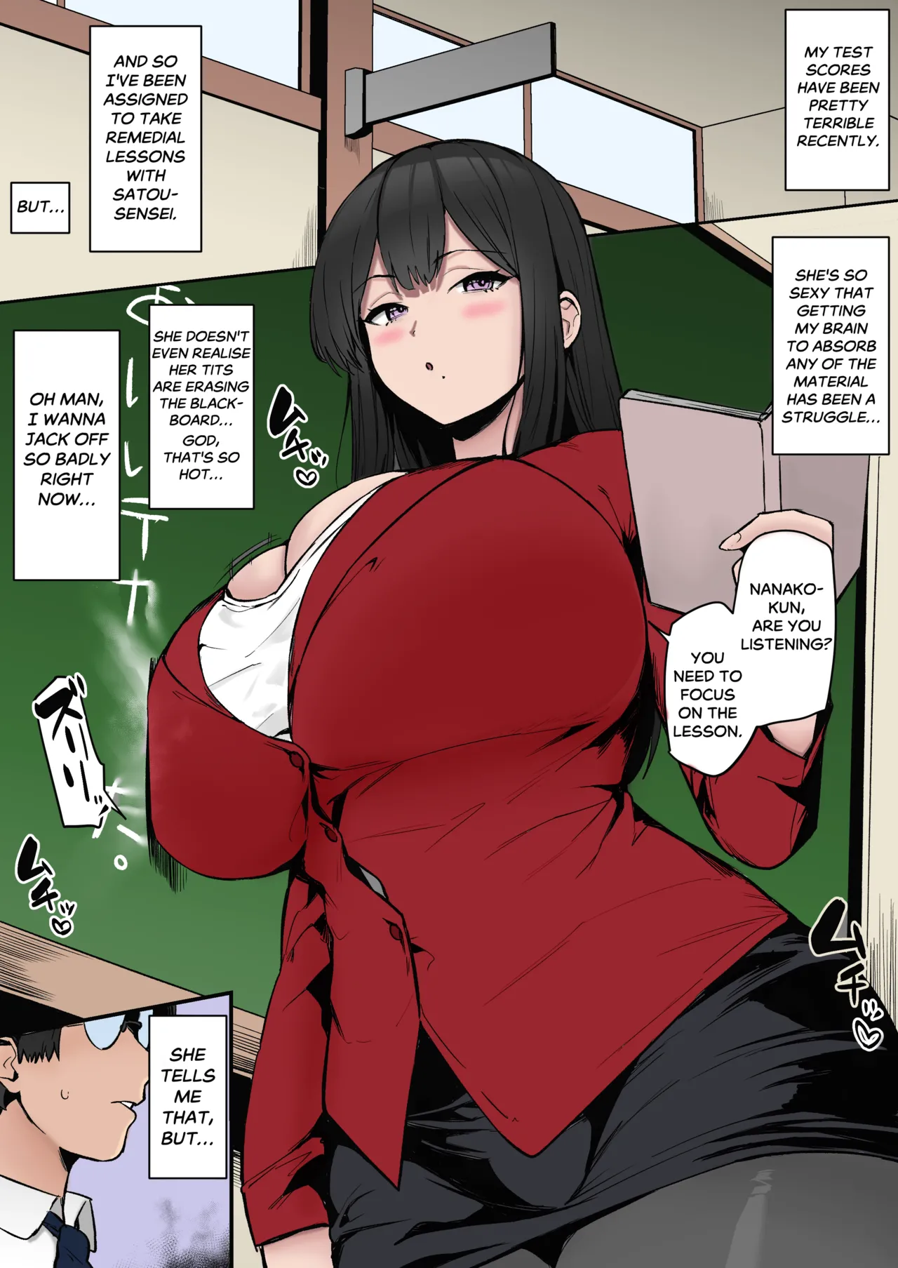 Muchimuchi Sensei | Voluptuous Teacher page 1 full